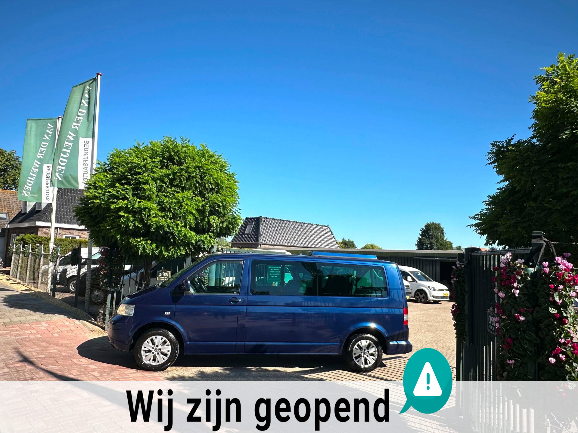 Volkswagen Transporter 2.5TDi 8 Persoons Camper kenteken!!! Marge 2005 - voorkant