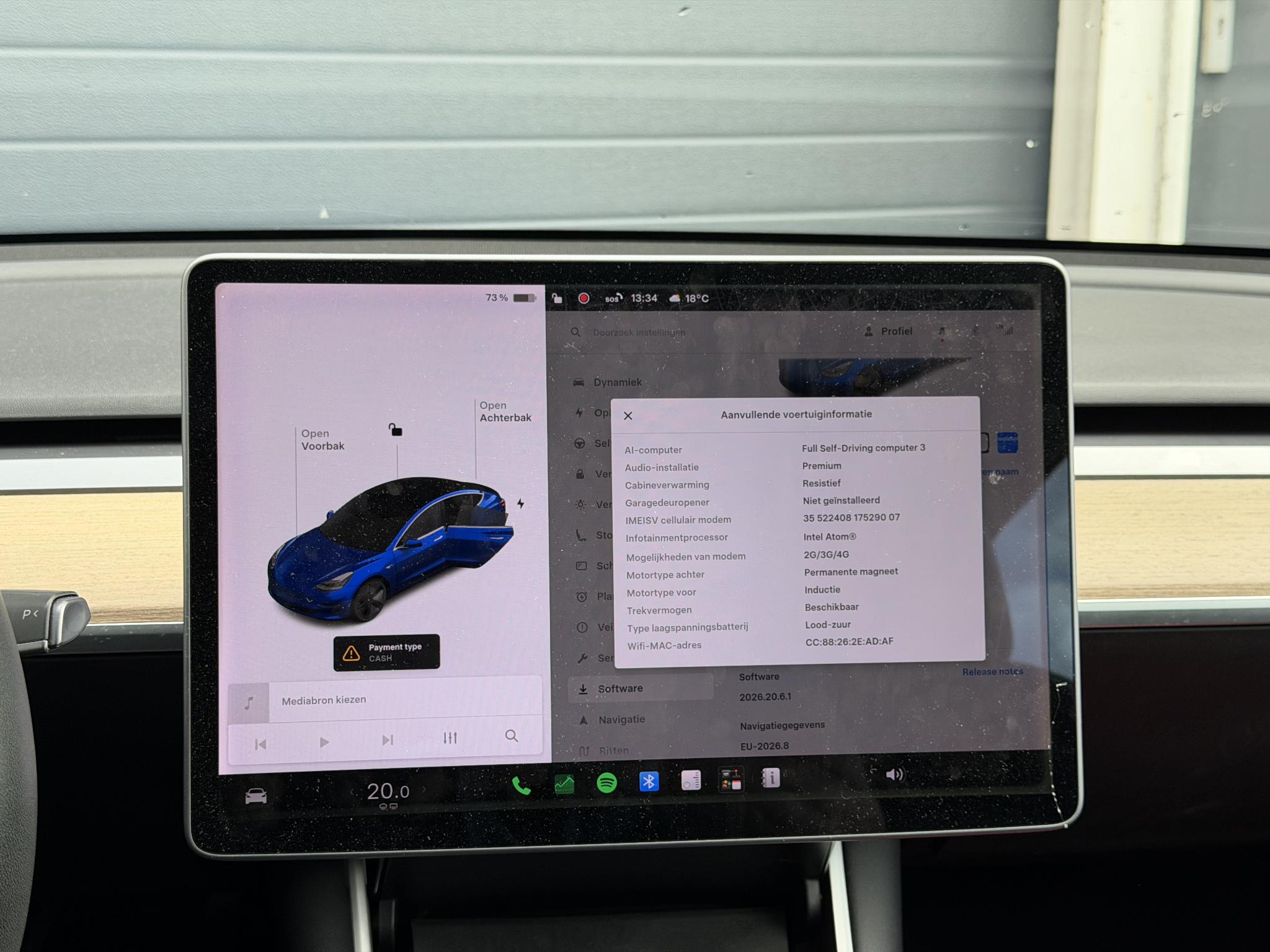 Foto van Tesla Model 3