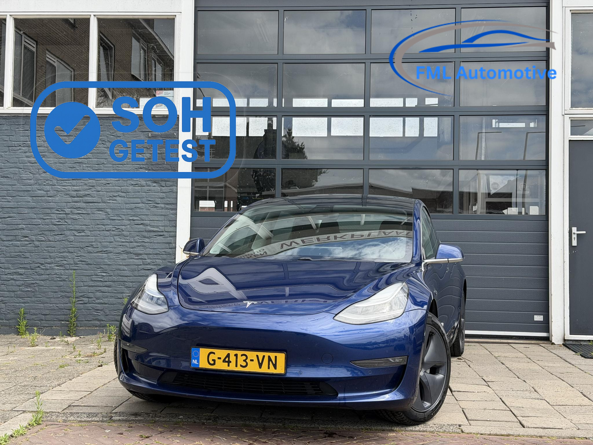 Tesla Model 3 Long Range AWD 75 kWh 2019 - voorkant