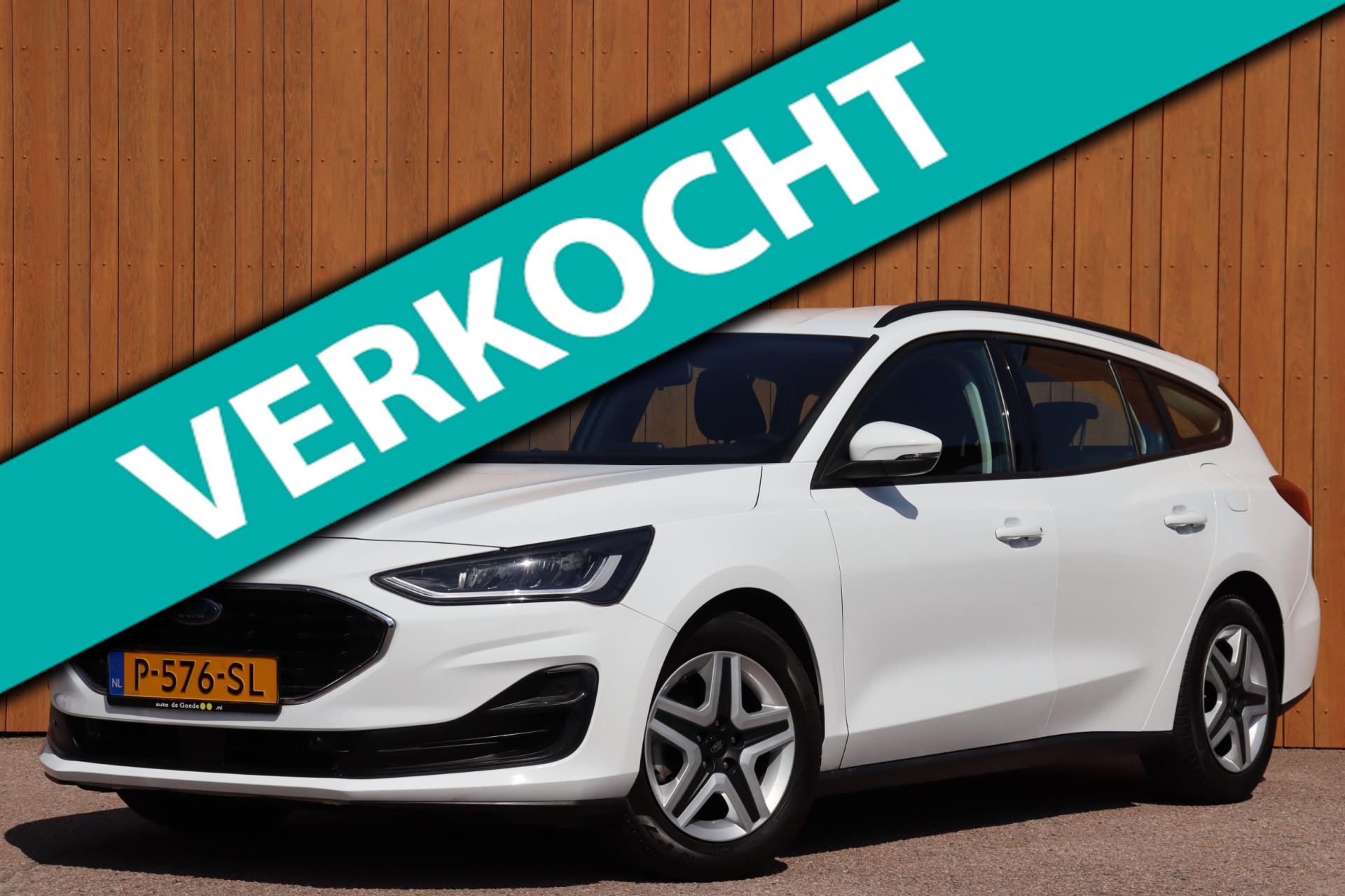 Ford Focus Wagon 1.0 EcoBoost Hybrid Connected org.NL el.trekhaak navi comfort-stoelen 2022 - voorkant