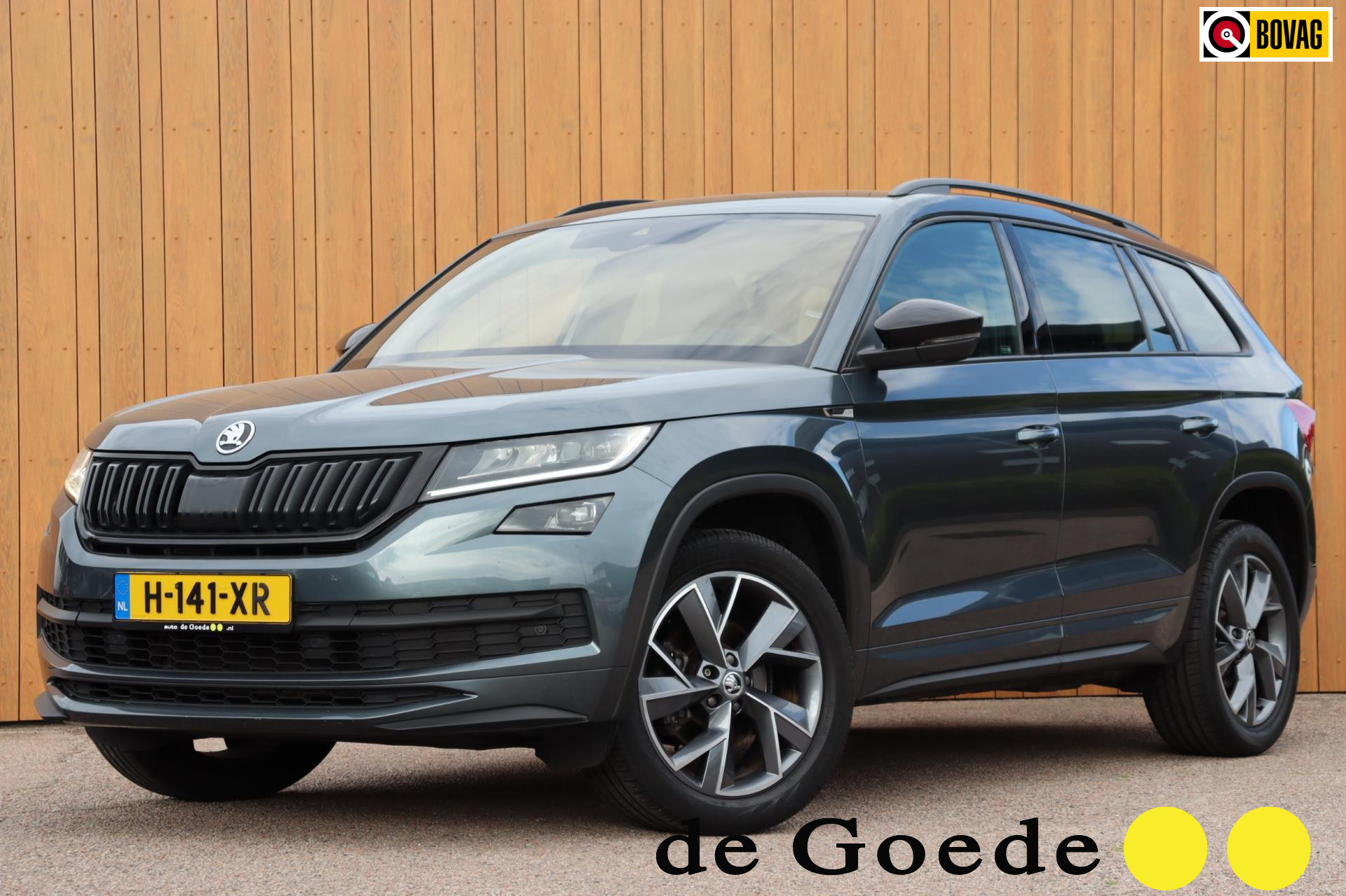 Skoda Kodiaq 1.5 TSI Sportline Business org.-nl canton leer/alc+mem+vw 2020 - voorkant