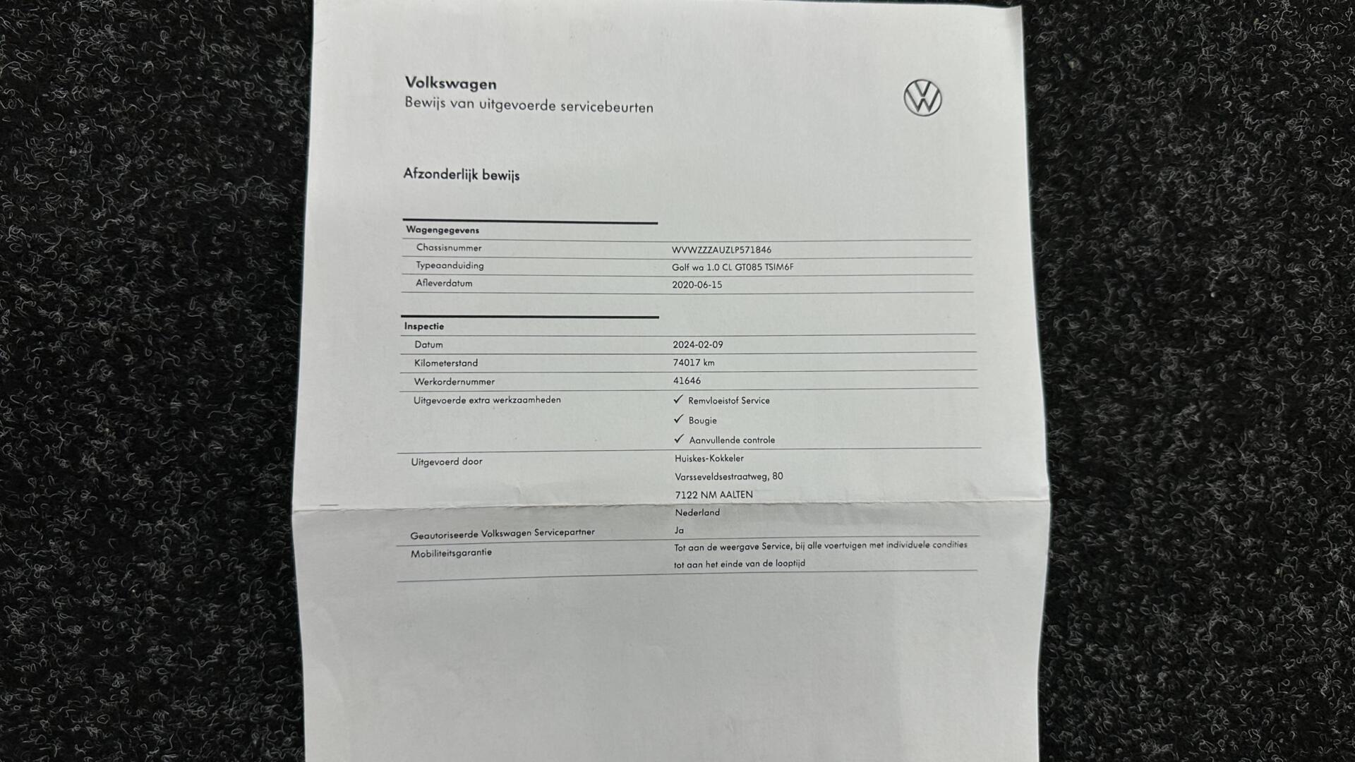 Foto van Volkswagen Golf Variant