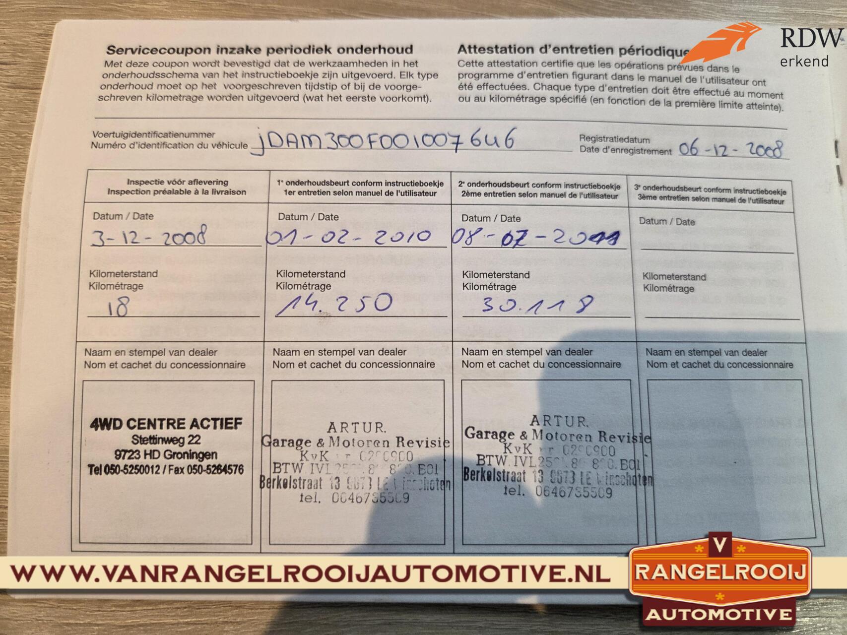 Foto van Subaru Justy