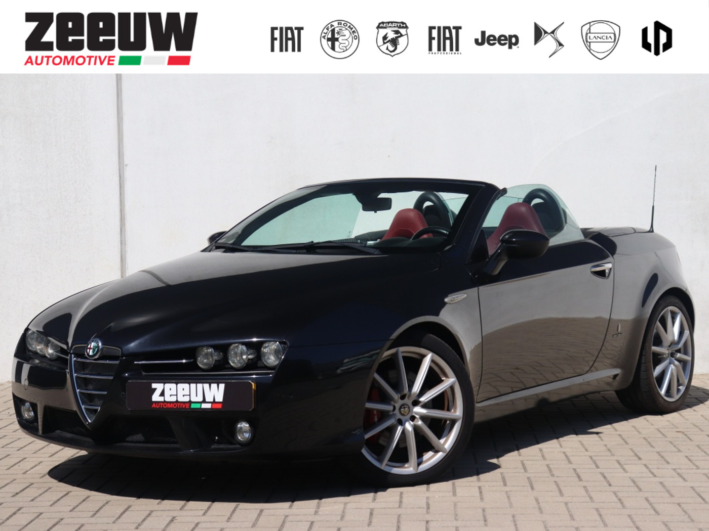 Alfa Romeo Alfa Spider 1.7 T Exclusive | Uniek | Leder | 17'' | Memory | Top staat! | 2009 - voorkant