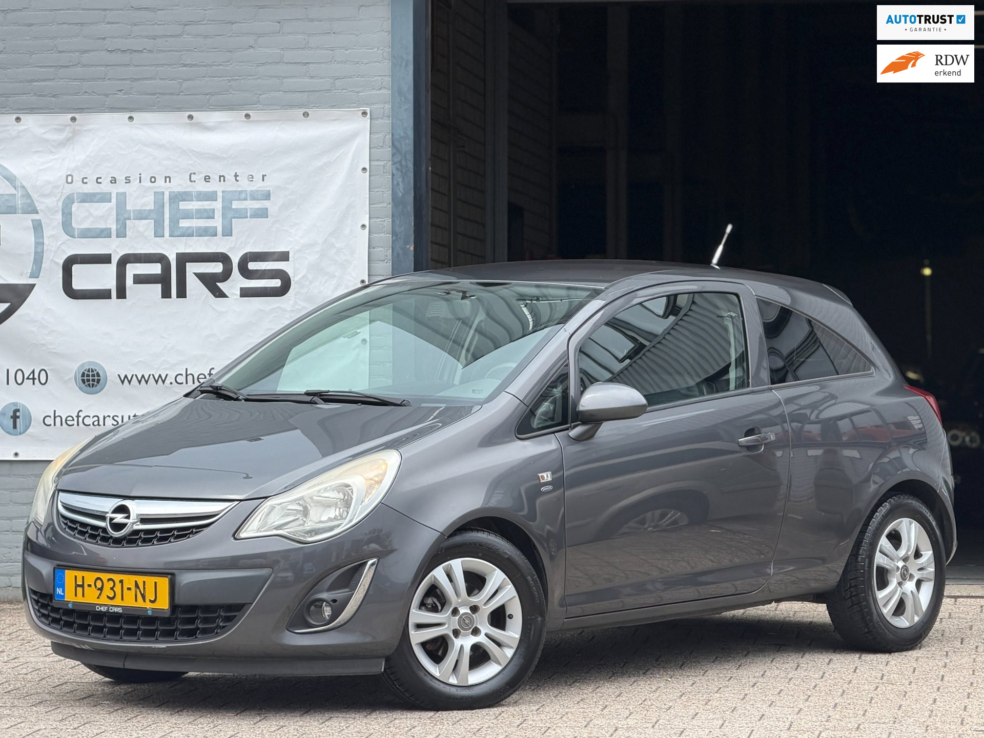 Opel Corsa 1.4|LAGEKM|APK|AIRCO|1EIGENAARNL|GARANTIEMOGELIJK! 2012 - voorkant