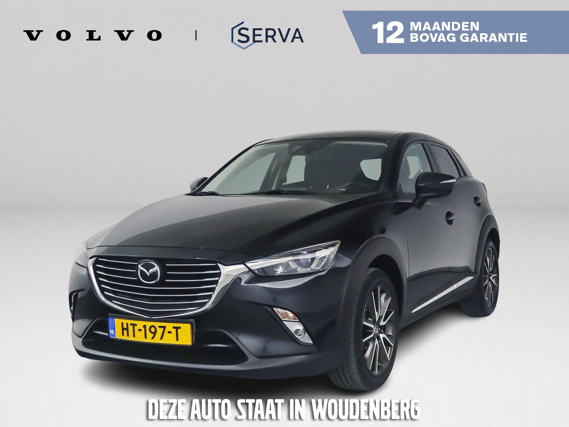 Mazda Mazda Cx-3 2.0 SkyActiv-G 120 GT-M | Parkeercamera | Stoelverwarming | BLIS | Cruise control adaptief 2015 - voorkant