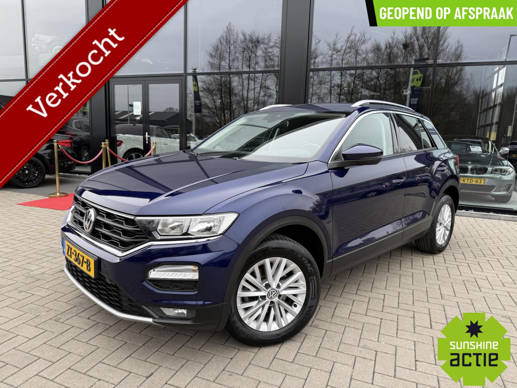Volkswagen T-roc 1.5 TSI Style|Trekhaak|ACC|Navi|Clima 2019 - voorkant