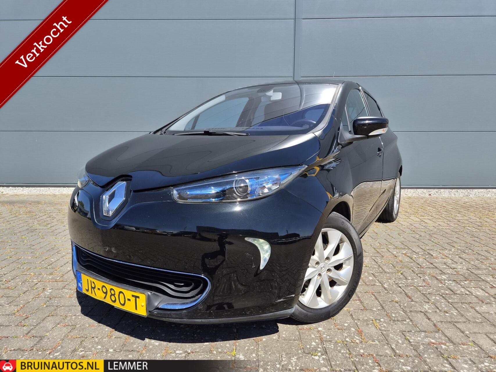 Renault Zoe Q210 Zen Quickcharge 22 kWh Koopaccu Airco Cruise 2015 - voorkant