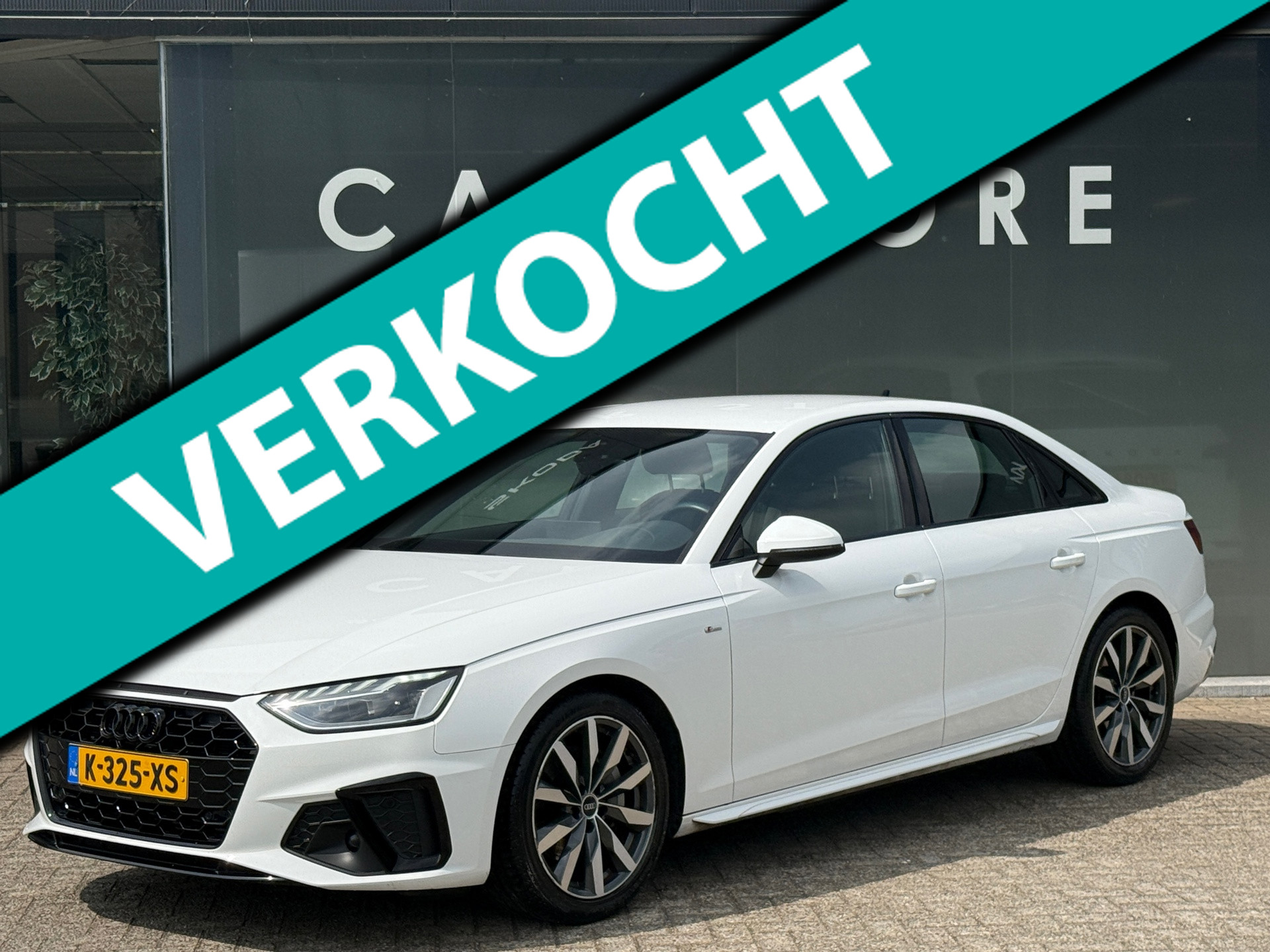 Audi A4 Limousine 40 TFSI S-LINE Adap Cruise|Sportstoel|Virtual|Dealer Onderhouden 2021 - voorkant
