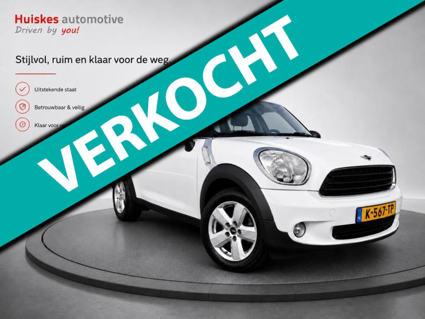 Mini One 1.6 One Pepper Climate/stoelverw/PDC 2016 - voorkant