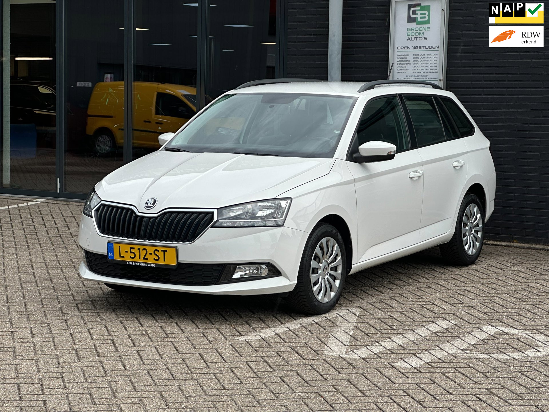 Skoda Fabia 1.0 TSI Ambition/1STE EIG/NAVI/CARPLAY/PDC/AIRCO/NL-AUTO NAP!! 2021 - voorkant