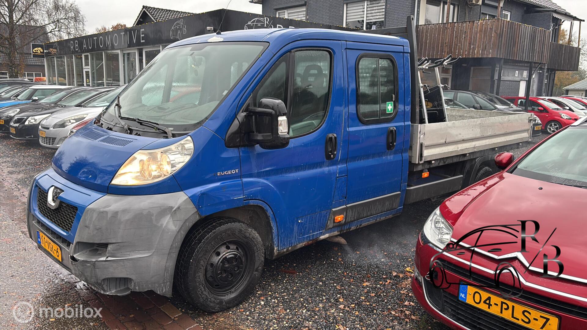 Peugeot Boxer 335 2.2 HDI L3 DC OPEN LAADBAK  UNIEKE KM 2007 - voorkant
