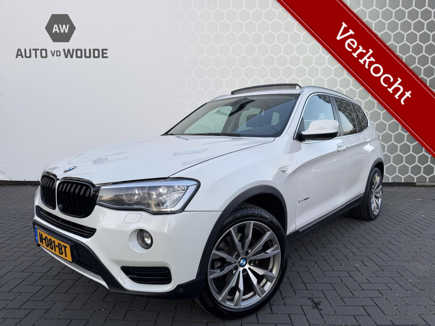 BMW X3 xDrive28i High Executive Panoramadak Automaat 2012 - voorkant