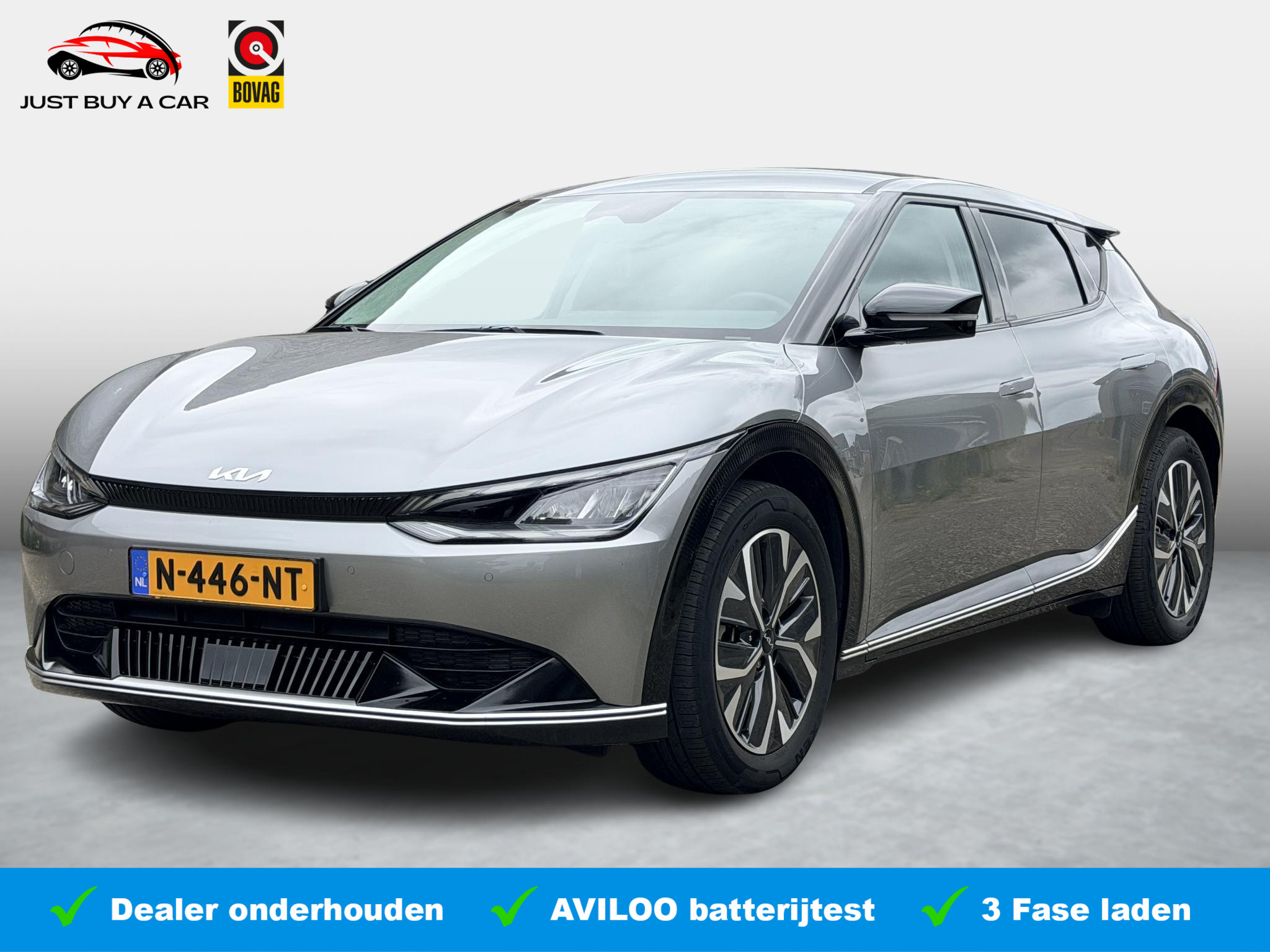 Kia Ev6 Plus 77.4 kWh 2021 - voorkant