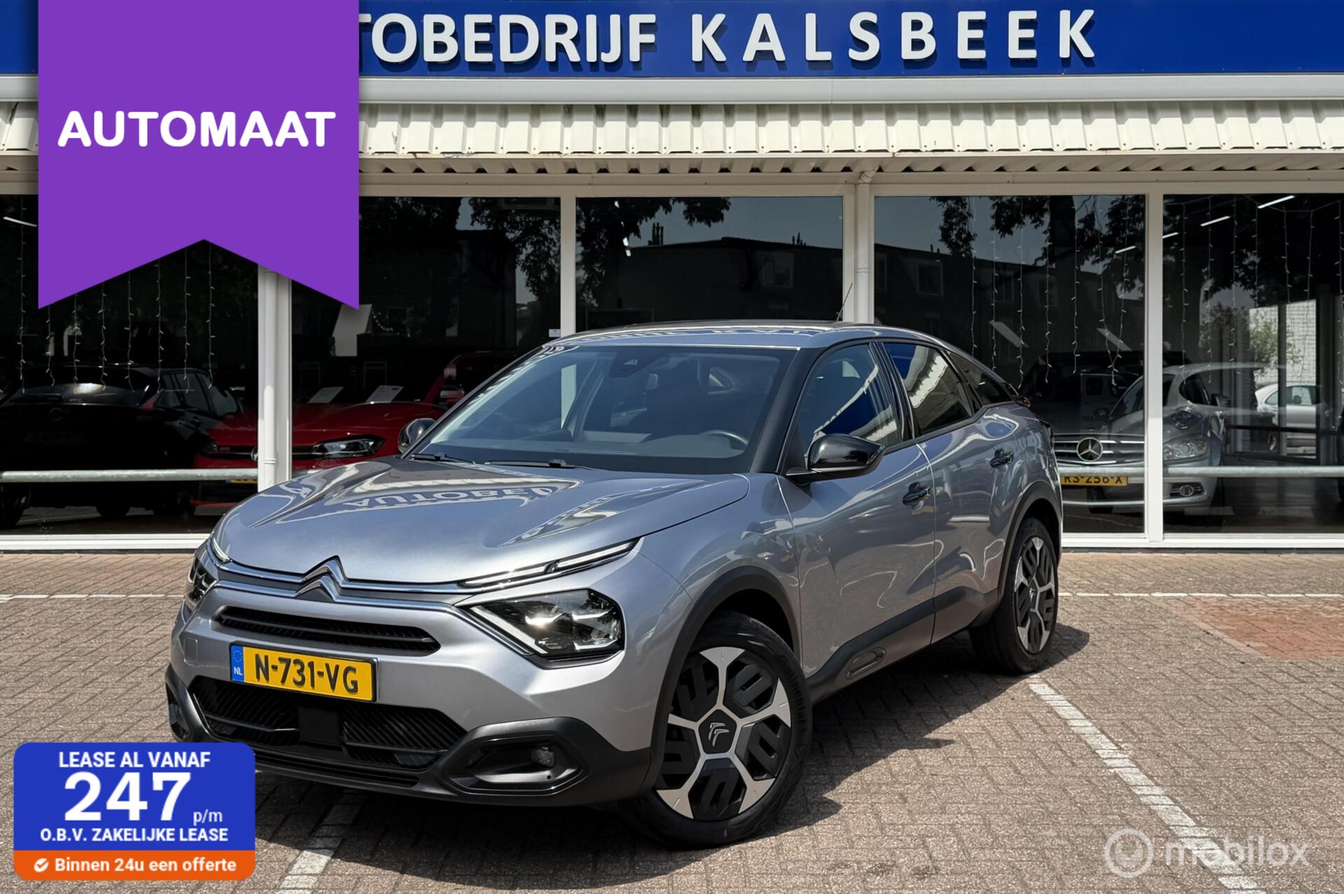 Citroen C4 1.2 PureTech Feel|Automaat|Carplay|Camera|Stoelverwarming|Stuurverwarming| 2022 - voorkant