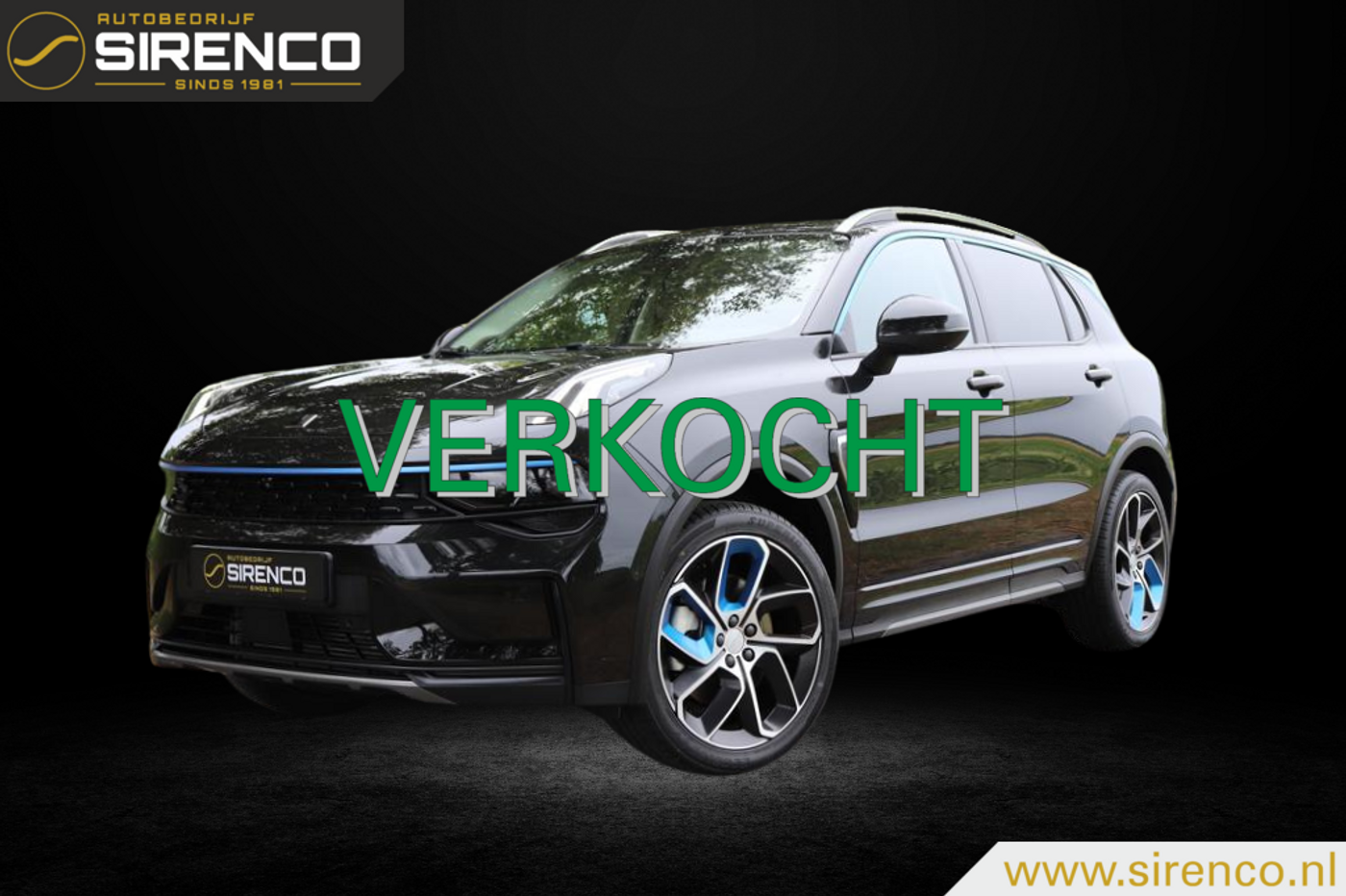 LYNK & Co 01 1.5 phev | panodak | adaptive cruise | dab | stoelverwarming | camera | virtual cockpit | navigatie | Apple carplay & Android auto | 2021 - voorkant
