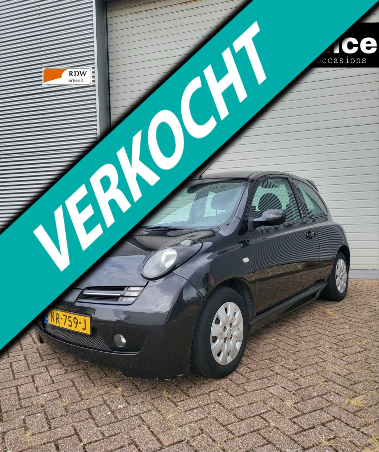 Nissan Micra 1.2 Visia SPORT NIEUWE APK AIRCO 2005 - voorkant