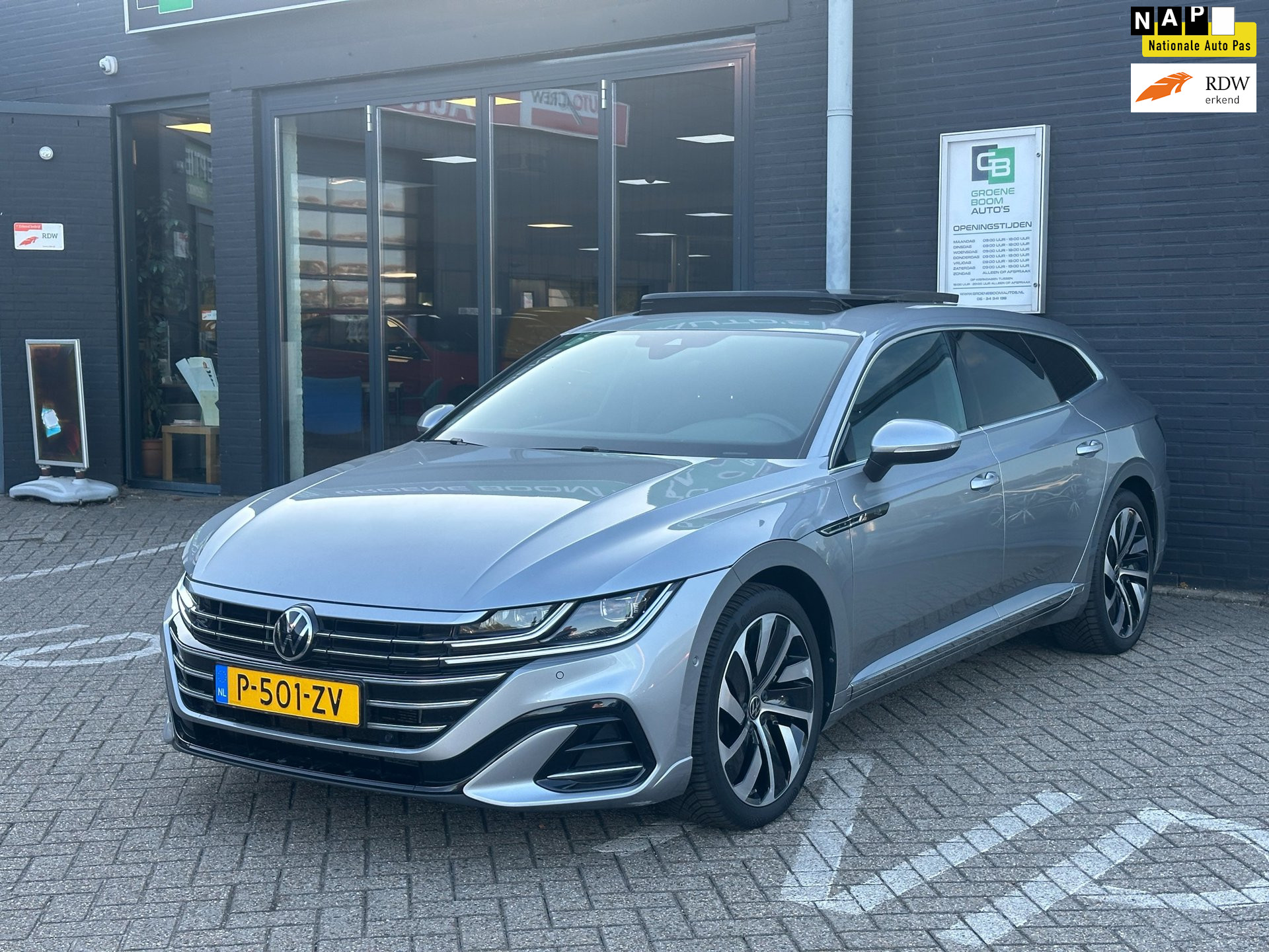 Volkswagen Arteon 1.4 TSI eHybrid R-Line Business+/1STE EIG/PANO-DAK/CAMERA/CARPLAY/NL-AUTO NAP!! 2022 - voorkant