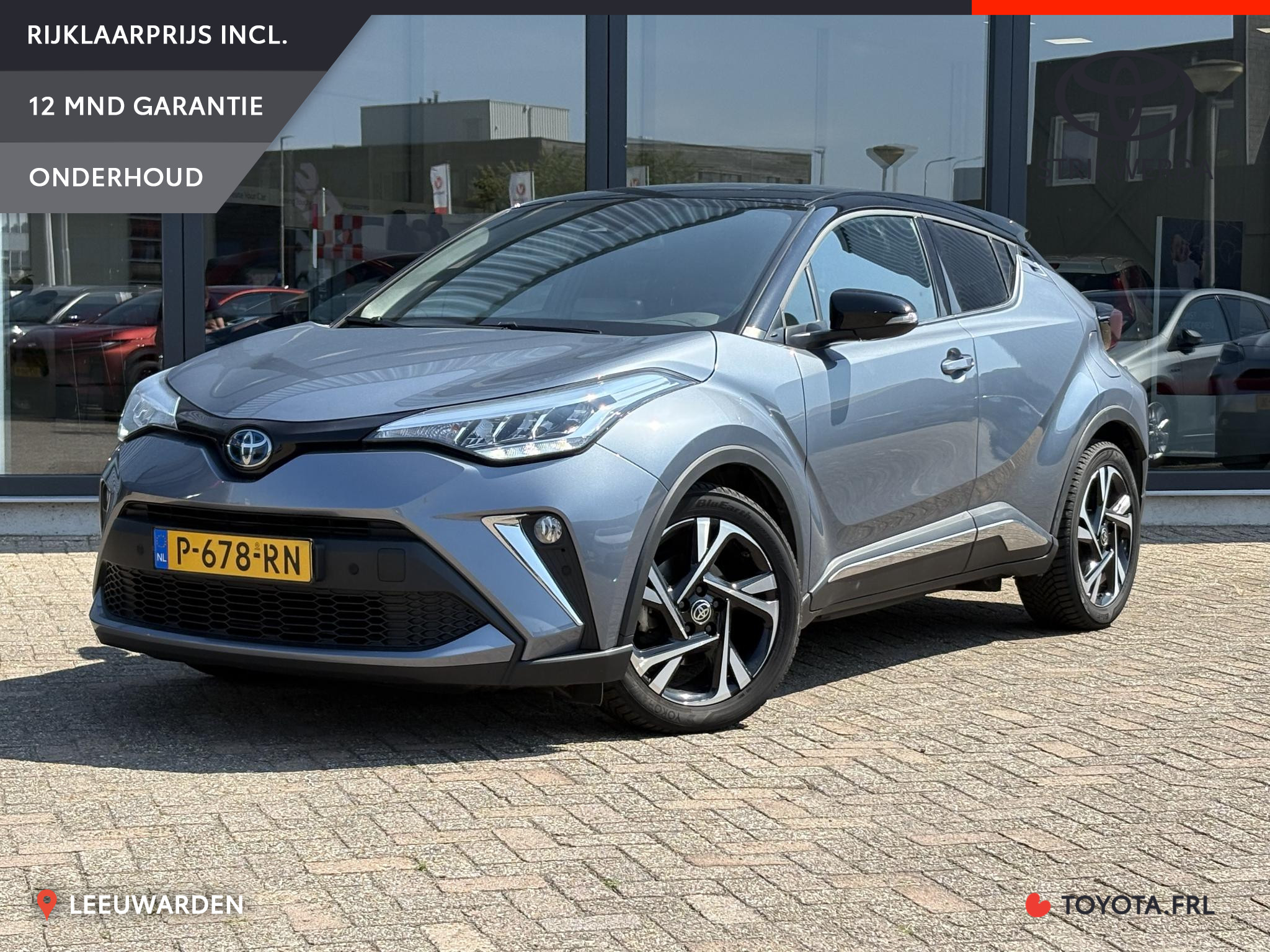 Toyota Toyota C-hr 1.8 Hybrid Business Plus 2022 - voorkant