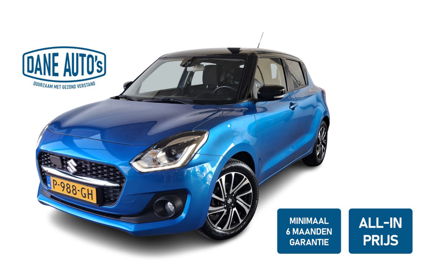 Suzuki Swift 1.2 Style | PARK. SENSOR | CARPLAY - RIJKLAARPRIJS 2022 - voorkant