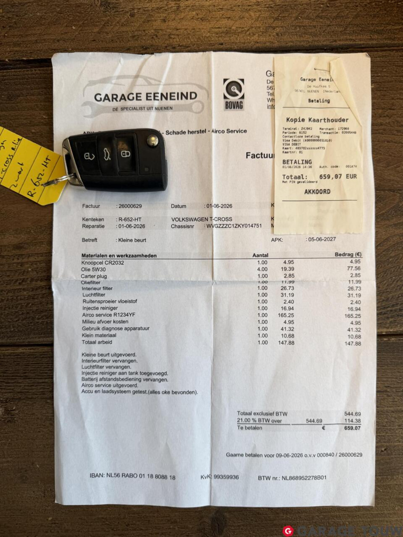 Foto van Volkswagen T-cross