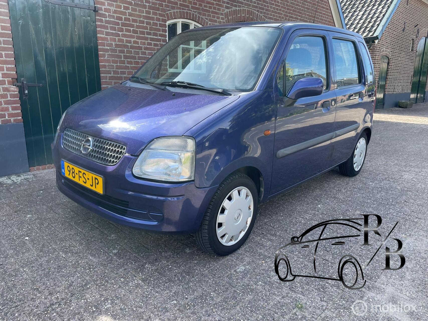 Opel Agila 1.2-16V Comfort INRUILKOOPJE LAGE KM 2 EIGENAAR 2000 - voorkant