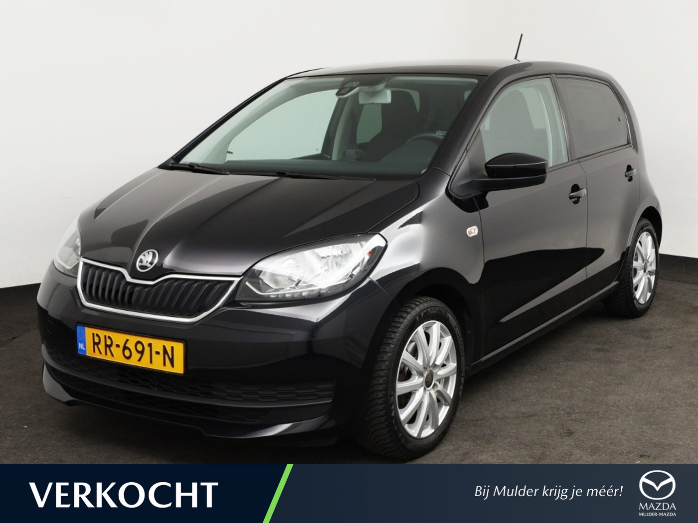 Skoda Citigo 1.0 Greentech Ambition | Lichtmetaal • Airco • Bluetooth • NAP 2018 - voorkant