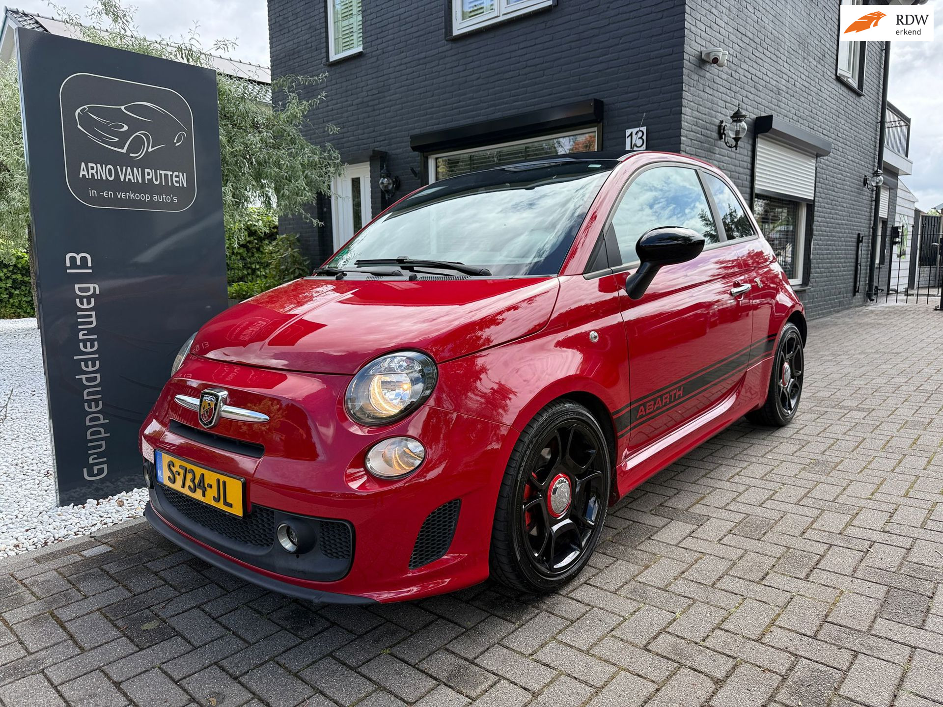 Fiat 500 Abarth 1.4-16V Abarth 2009 - voorkant
