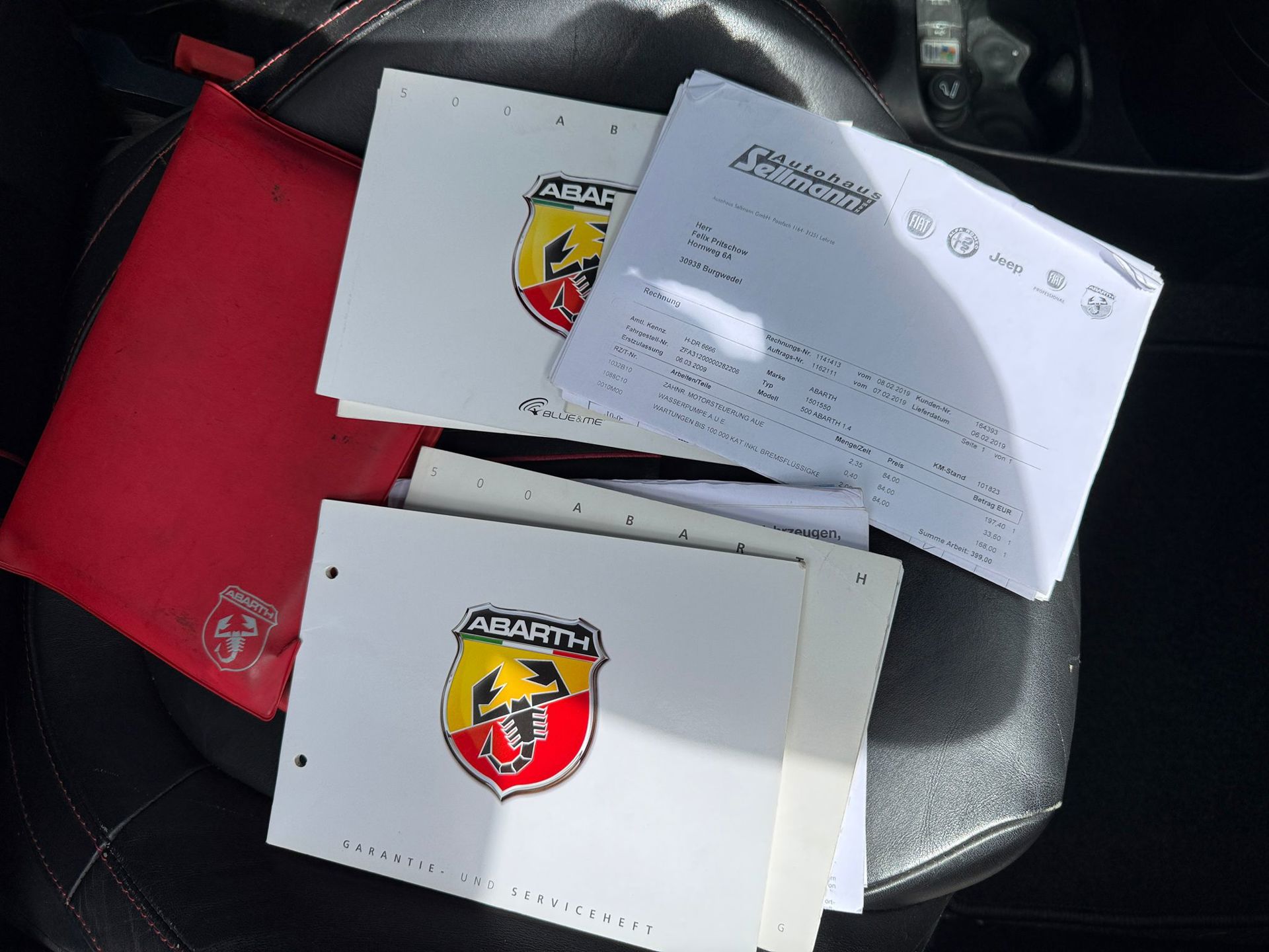 Foto van Fiat 500 Abarth