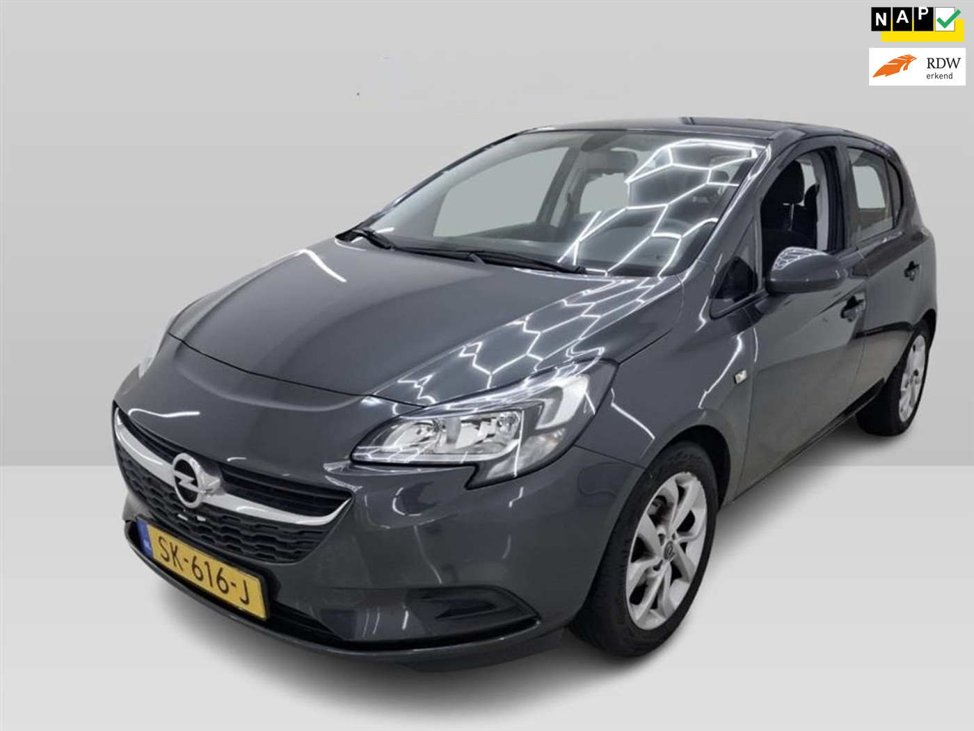 Opel Corsa-e 1.4 Online Edition 1e eigenaar dealer Onderhoud 2018 - voorkant