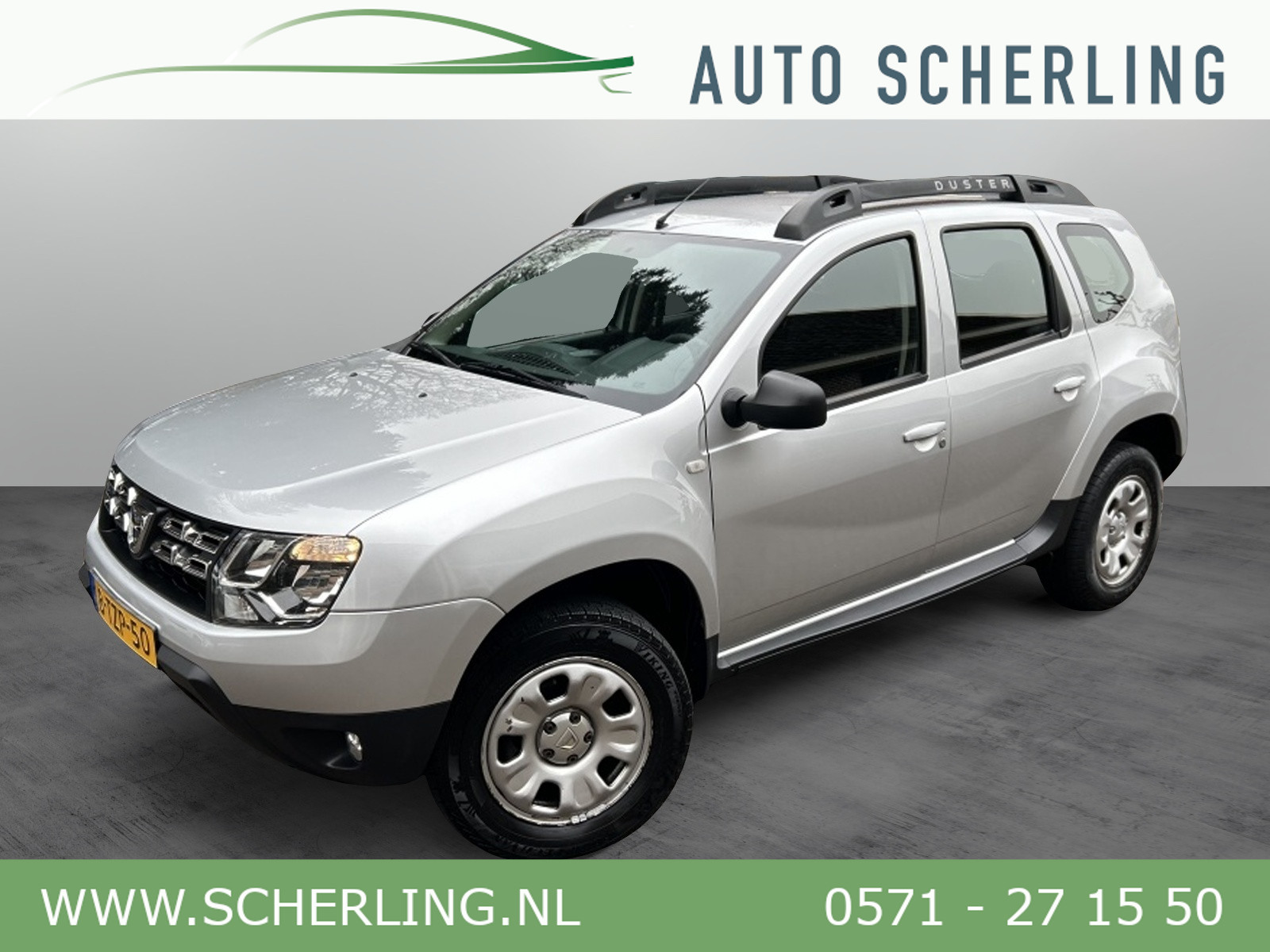 Dacia Duster 1.2 TCe 125pk Lauréate Airco, Trekhaak, 1e Eigenaar 2014 - voorkant