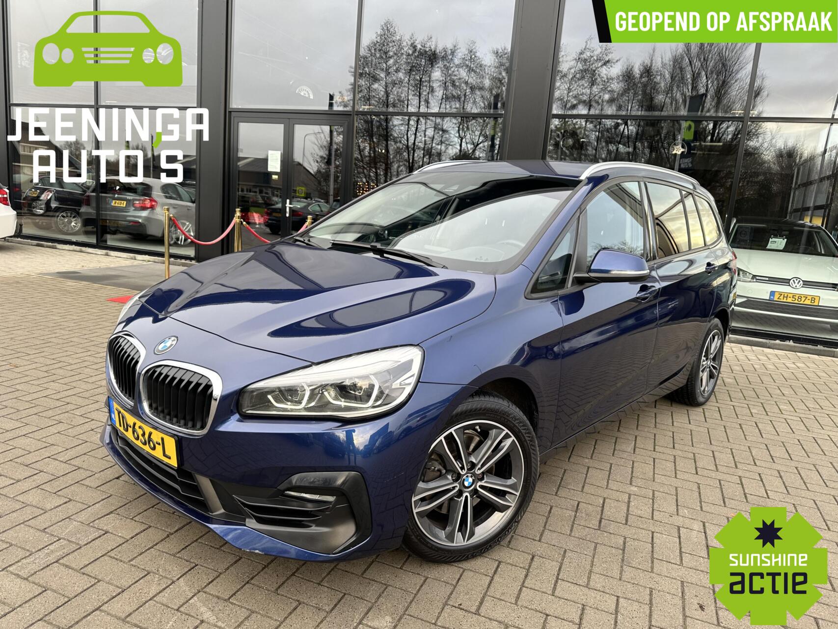 BMW 2-serie Gran Tourer 218i 7p. Corporate Lease Executive|Navi|PDC|17" 2018 - voorkant