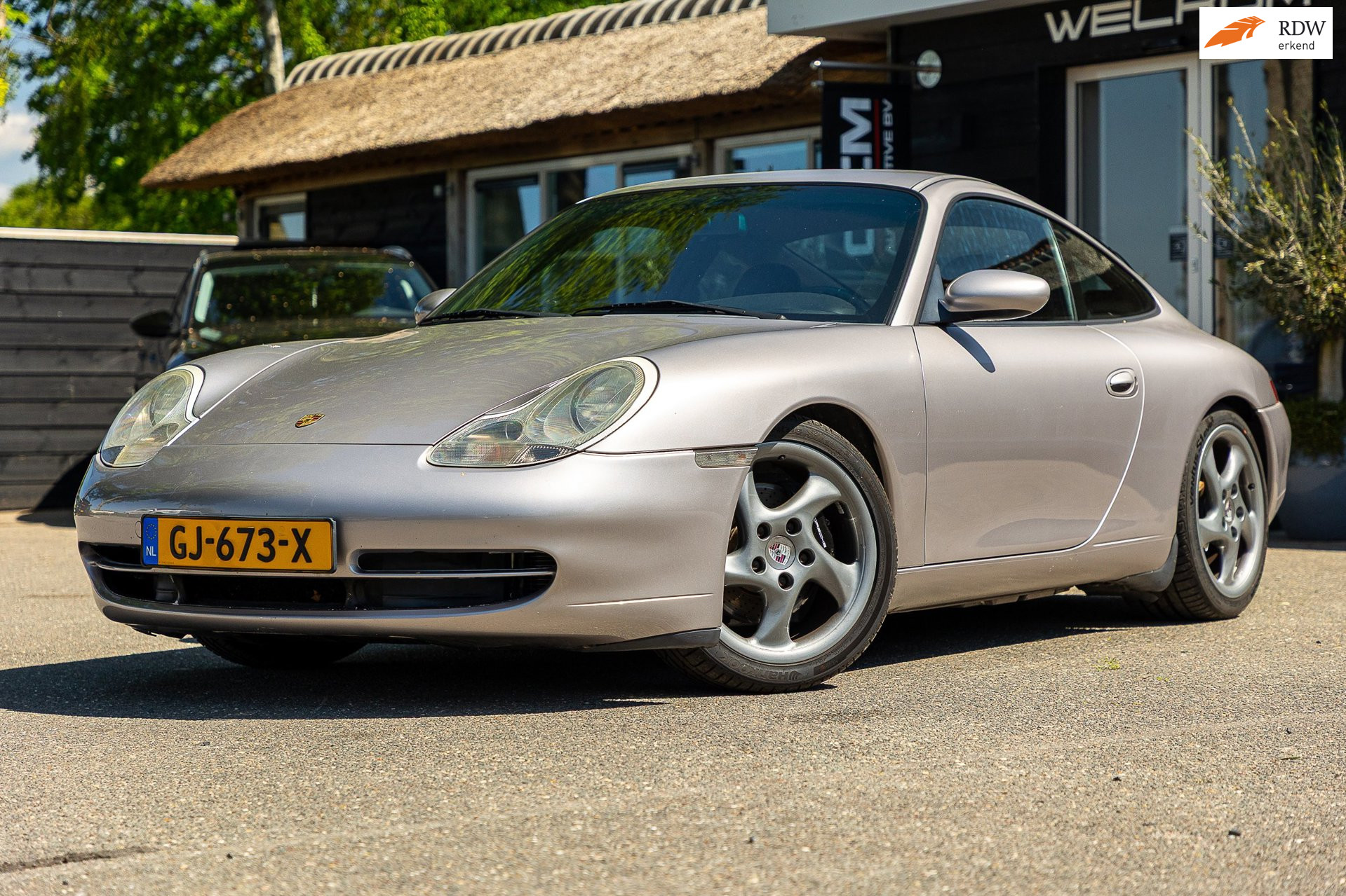 Porsche 911 3.4 Coupé Carrera Automaat I Leder I Memory I Opendak I Cruise I Climate I Stoelverwarming 2001 - voorkant