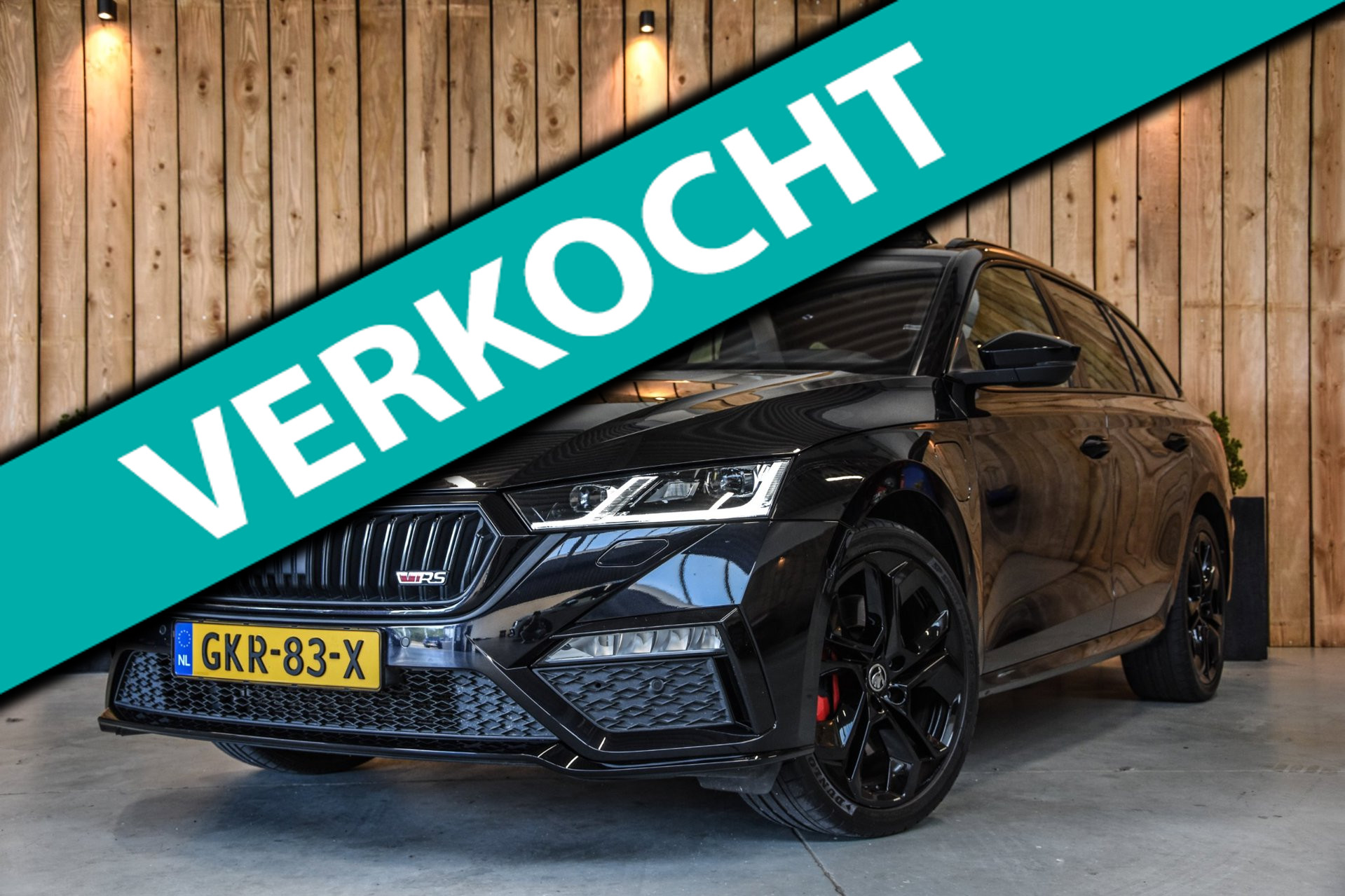 Skoda Octavia RS 1.4 TSI RS iV PHEV *Pano*Canton*Head-Up*Massage*Camera*Trekhaak* 2021 - voorkant