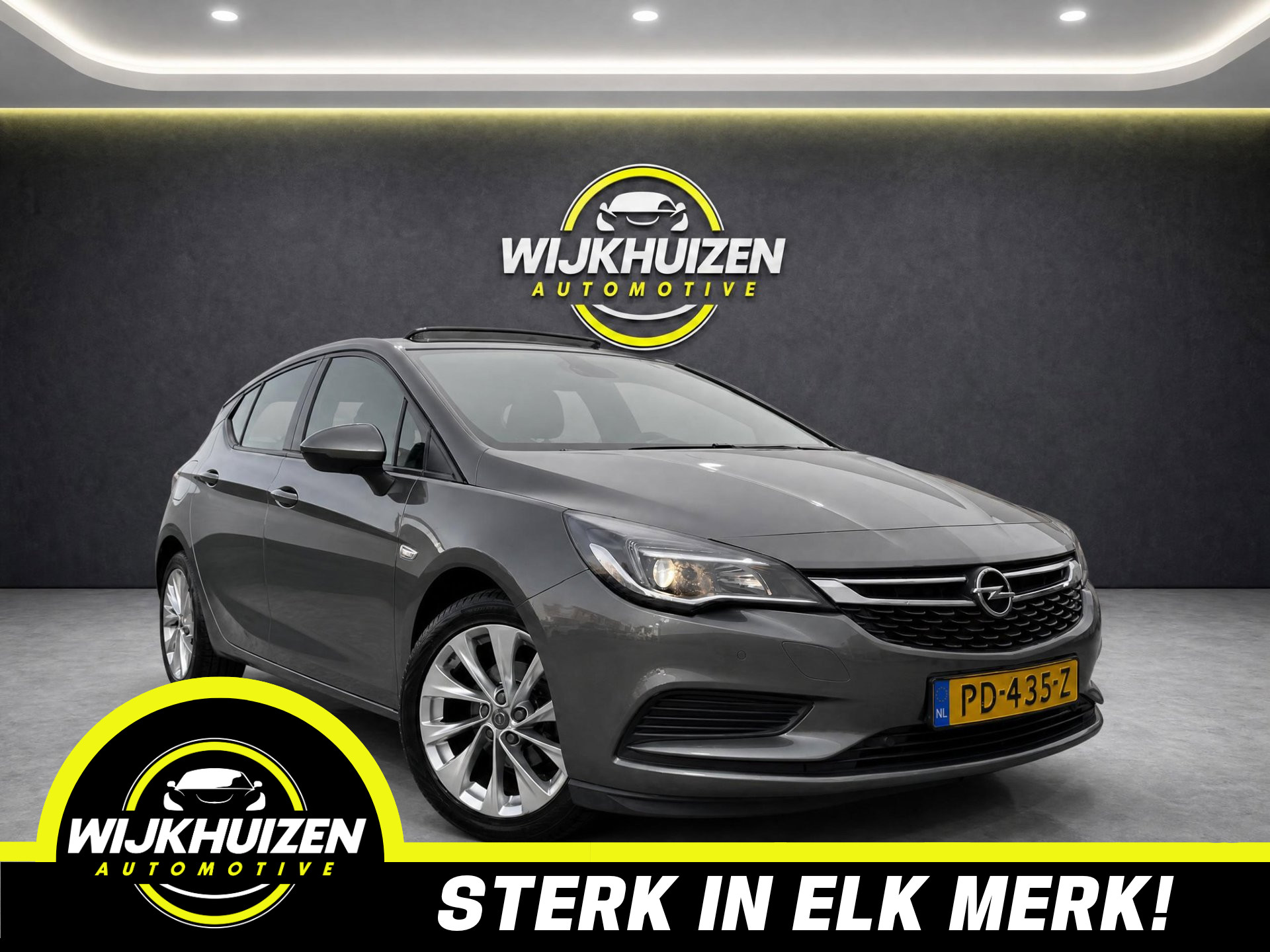 Opel Astra 1.4 Turbo Cosmo met Schuifdak !!! Climate !!! Cruise !!! Nap !!! 2017 - voorkant