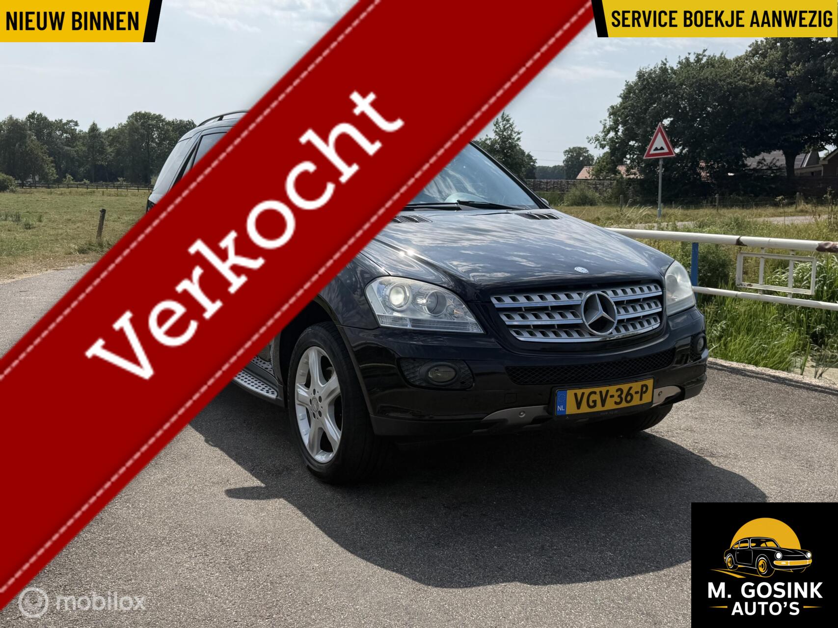 Mercedes-Benz ML 320 CDI 4Matic 320 CDI Onderhoud Boekjes Aanwezig 2008 - voorkant