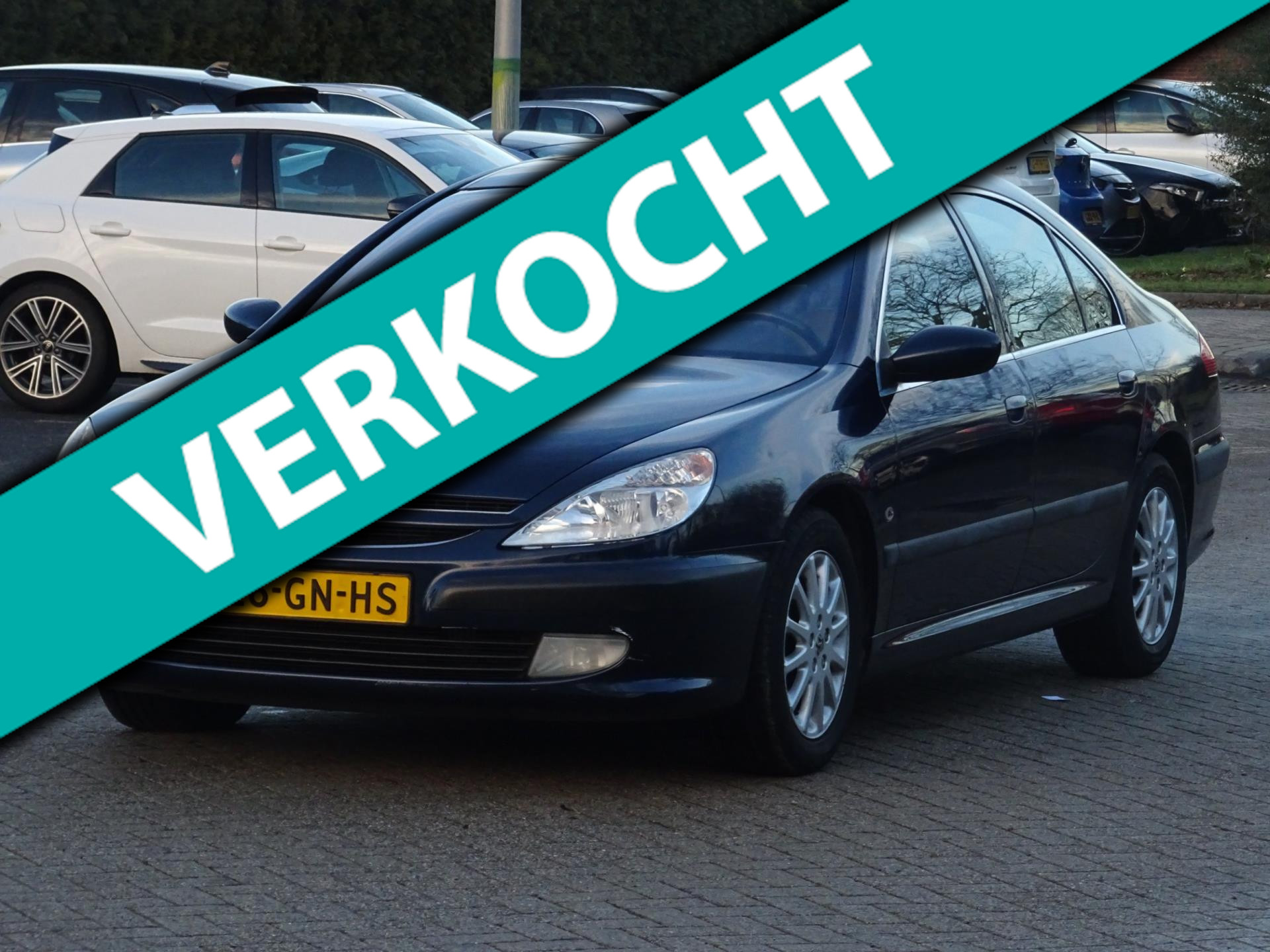 Peugeot 607 2.2-16V HDI Pack AUTOMAAT NAP/LEER/MEMORY/CRUISE 2001 - voorkant