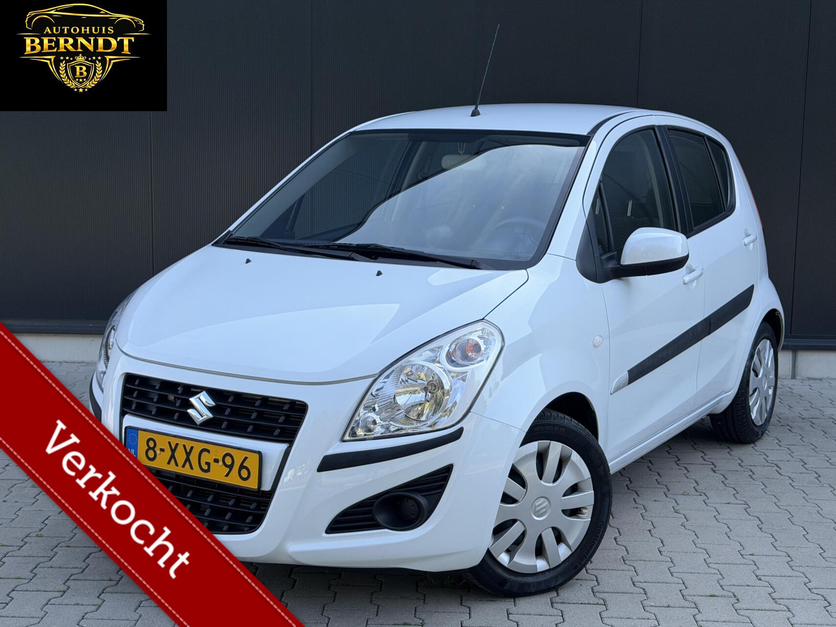 Suzuki Splash 1.2 Comfort EASSS 1E Eigen Airco Parelmoer NL 2014 - voorkant