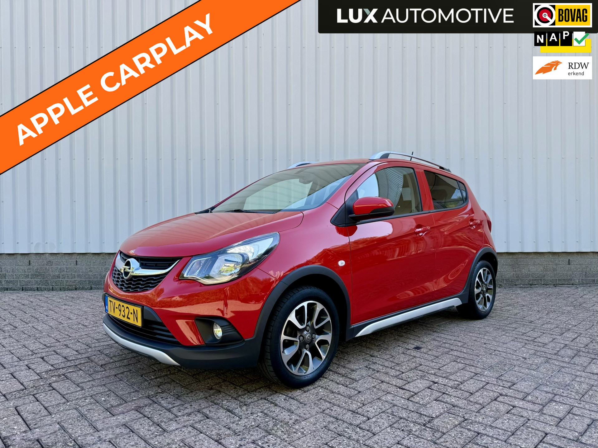 Opel Karl Rocks / Viva Rocks 1.0 Rocks Online Edition, CarPlay, PDC, Dealer Onderhouden, NAP 2018 - voorkant