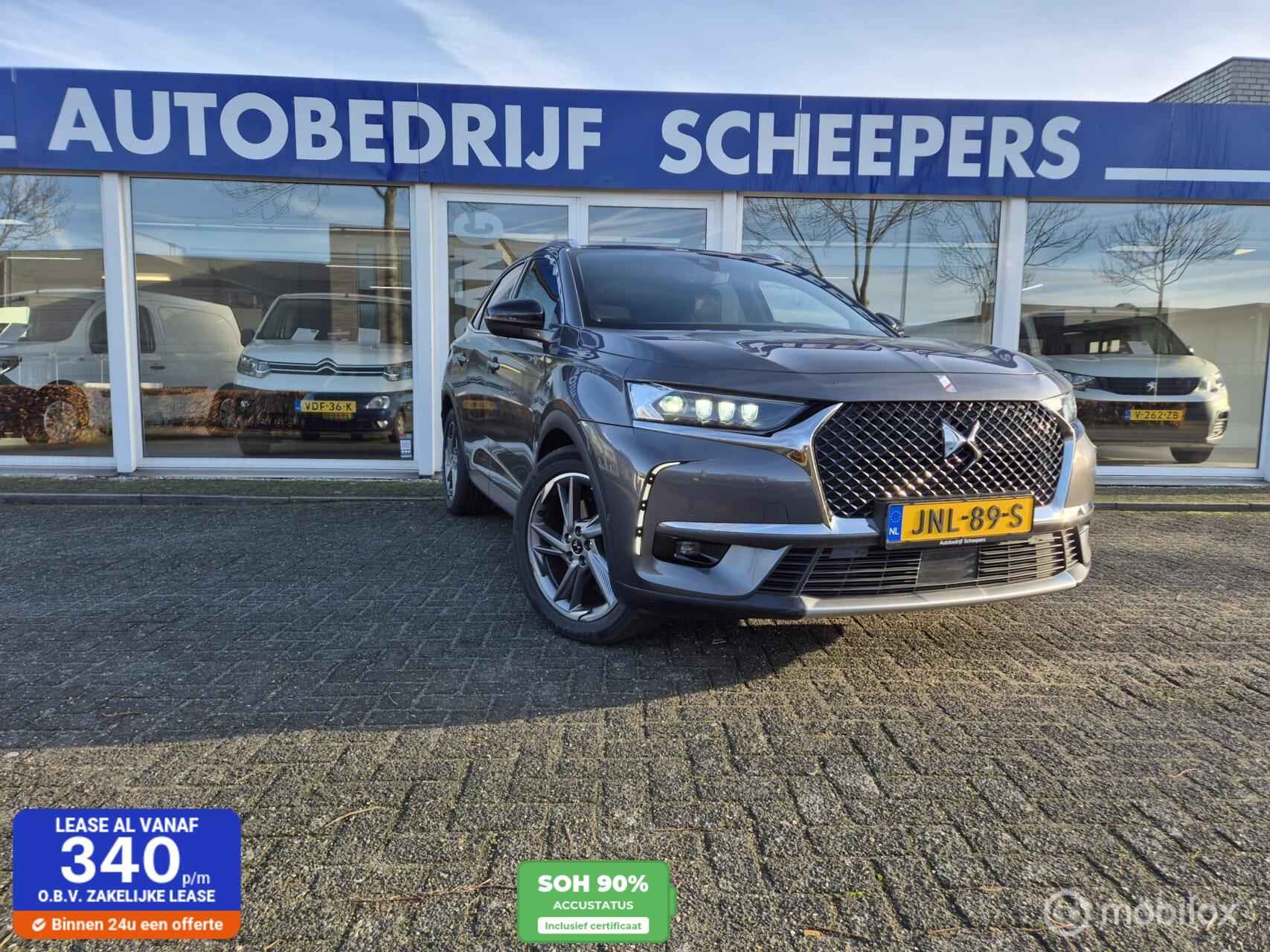 DS DS 7 Crossback E-Tense 300 4x4 Rivoli 2021 - voorkant