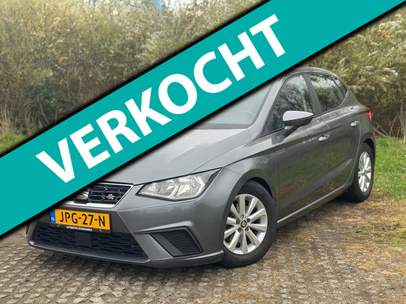 Seat Ibiza 1.0 TSI FR Business / AIRCO / NAVI / ELEK. PAKKET 2018 - voorkant