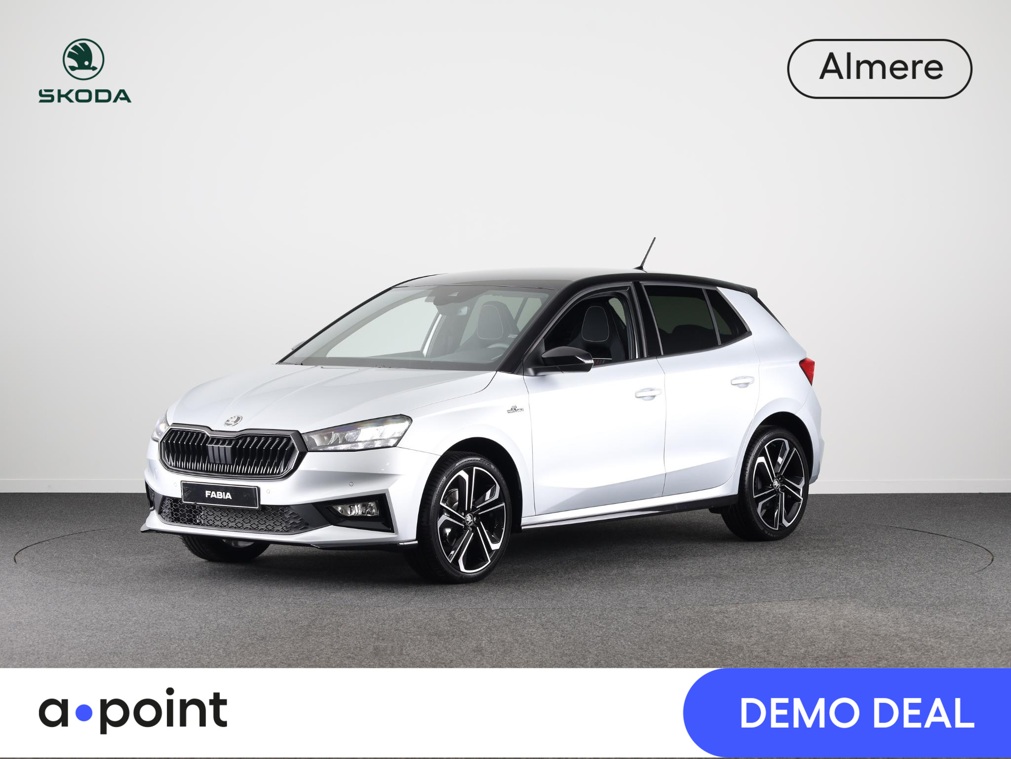 Skoda Fabia Monte Carlo 1.0 TSI 115 pk 7 versn. DSG 2026 - voorkant