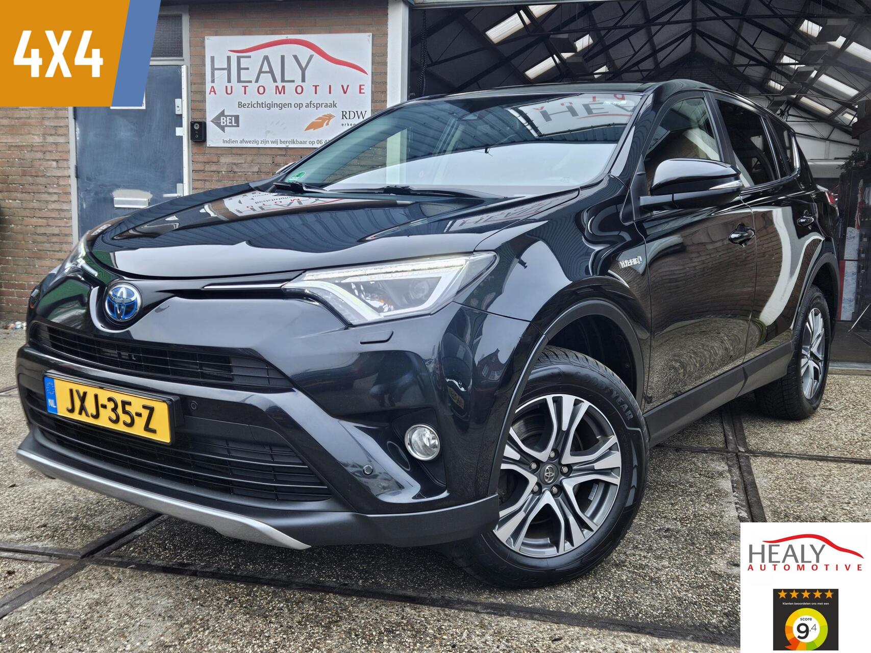Toyota Rav4 2.5 Hybrid AWD Dynamic|1 eig|4x4|Trekhaak|Camera 2018 - voorkant