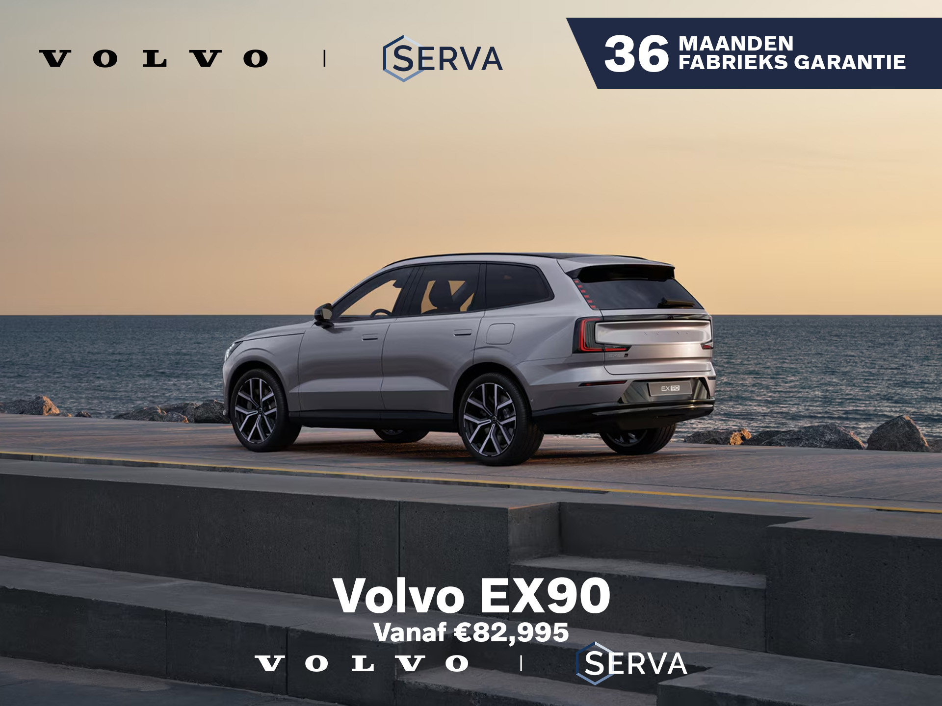 Volvo Ex90 7p. 111 kWh | Vanaf €82.995 2026 - voorkant