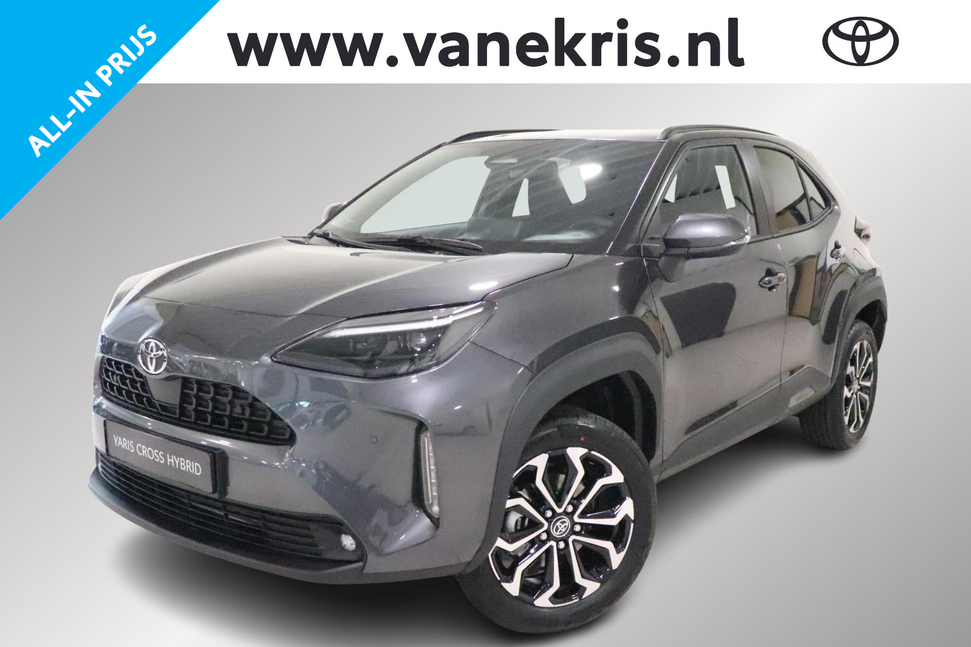Toyota Yaris Cross 1.5 Hybrid 115 Dynamic, Comfortpack, BSM, 2026 - voorkant