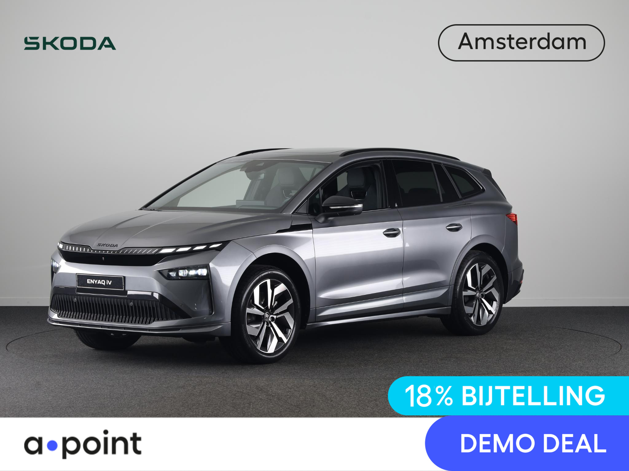 Skoda Enyaq 60 60 Sportline 204pk 2026 - voorkant