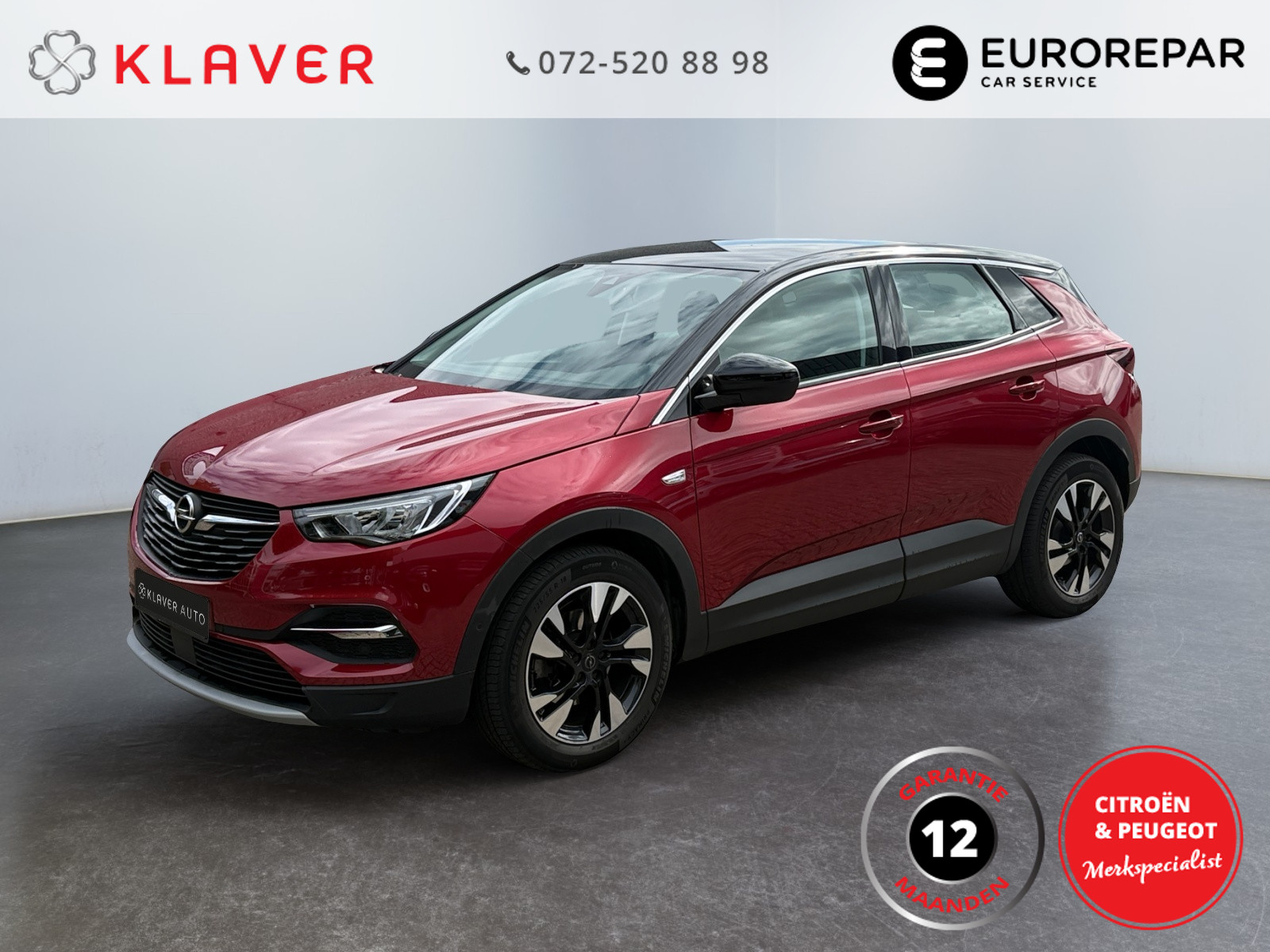 Opel Grandland X 130PK Innovation | elec klep | Navi | Camera | Keyless 2020 - voorkant
