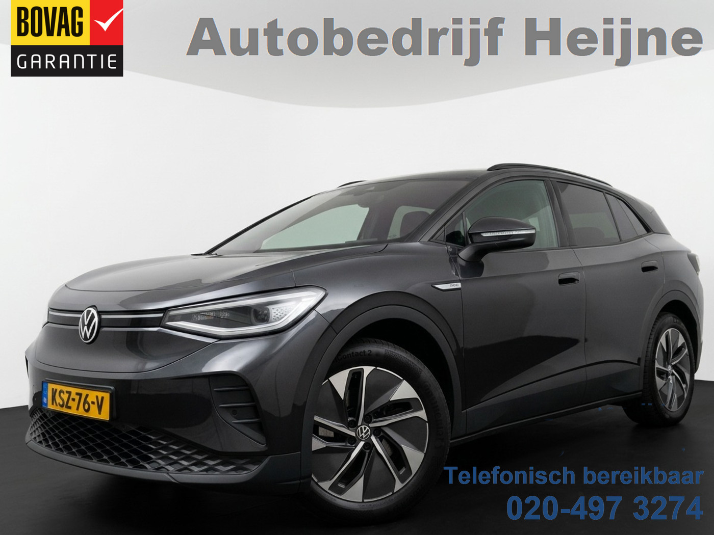 Volkswagen Id.4 Pure 52 kWh 170pk 2021 - voorkant