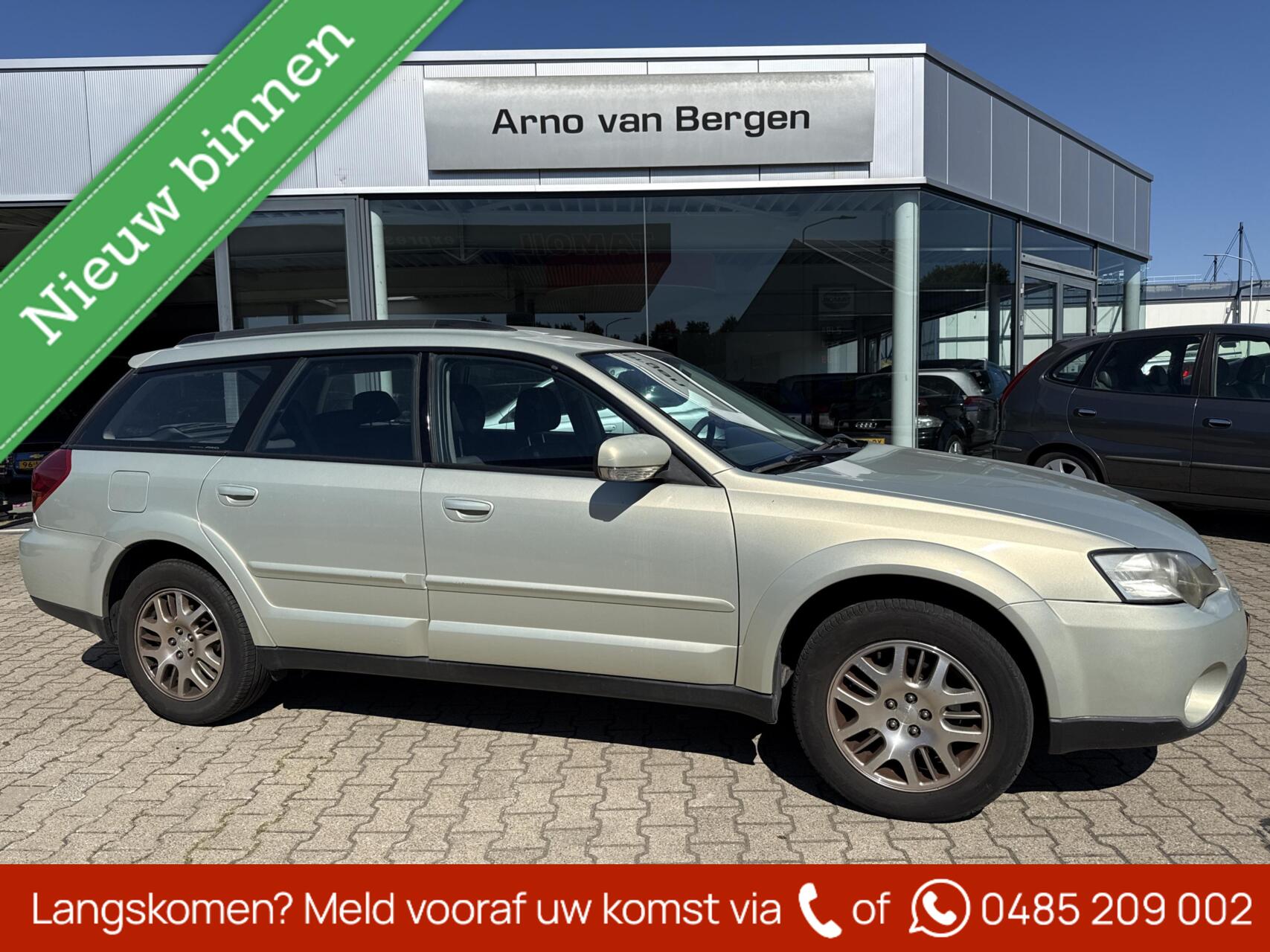 Subaru Legacy 2.5i Executive, AUTOMAAT, climatronic, cruisecontrol, trekhaak, pdc. 2006 - voorkant