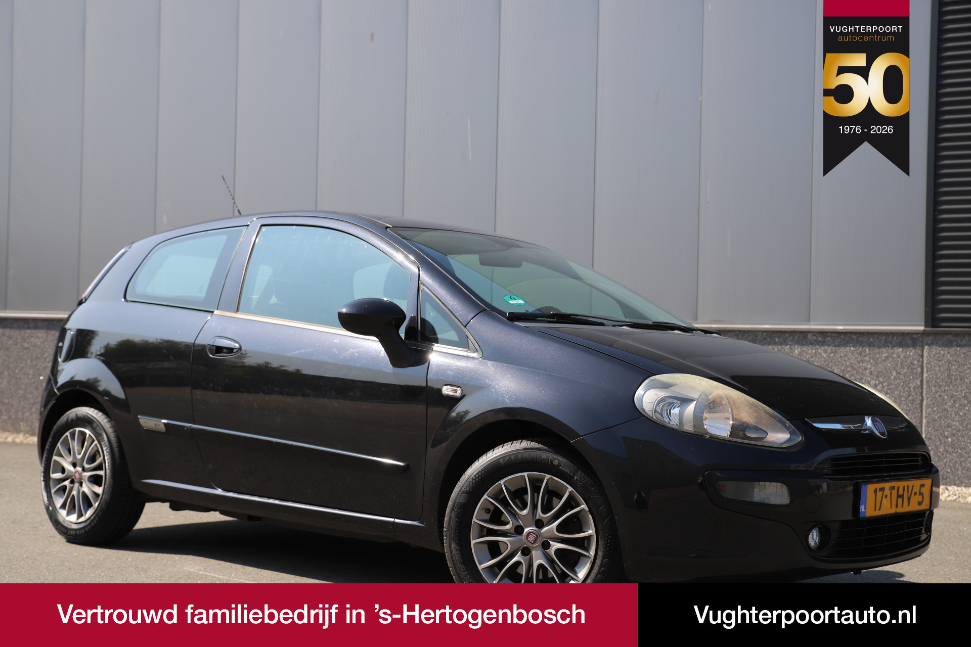 Fiat Fiat Punto 1.3 M-Jet Mylife 3drs Airco/Cruise 2012 - voorkant